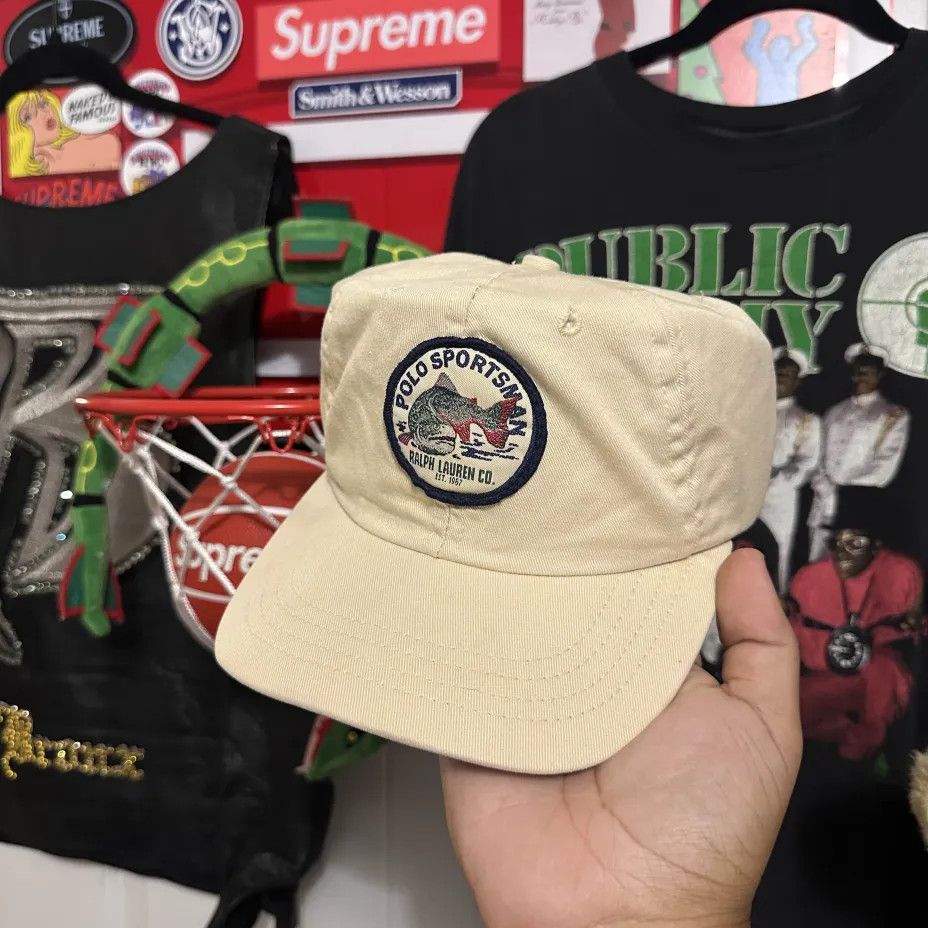 Polo Ralph Lauren Vintage Polo Ralph Lauren Polo Sportsman Trout Fishing Hat Size ONE SIZE - 1 Thumbnail