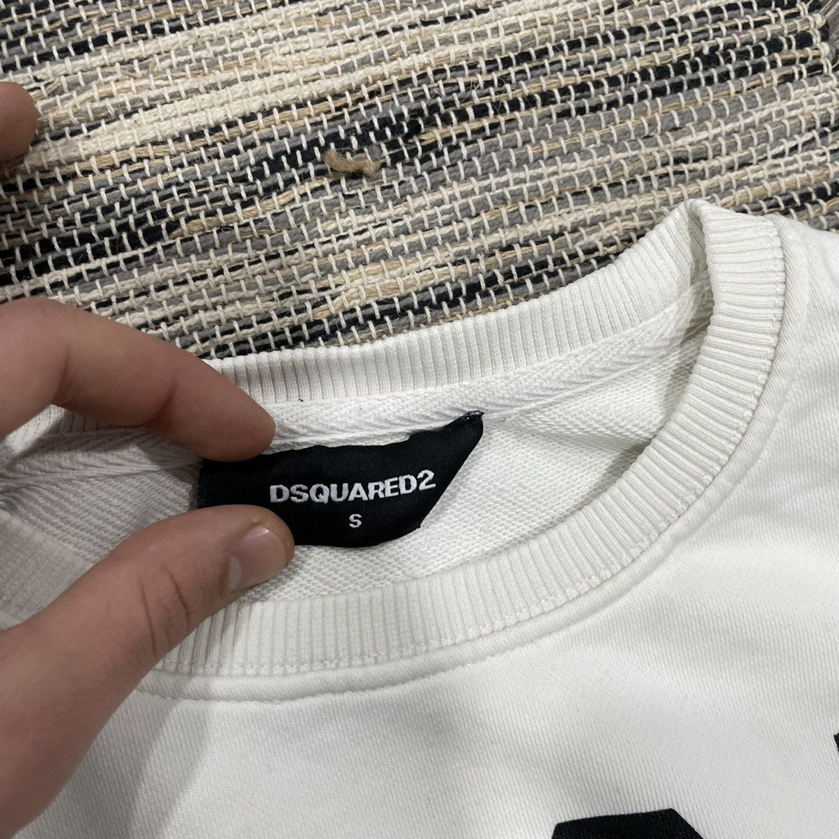 Dsquared2 × Japanese Brand Disquared2 y2k Sweatshirt big logo multicolored punk rock al Size US S / EU 44-46 / 1 - 2 Thumbnail