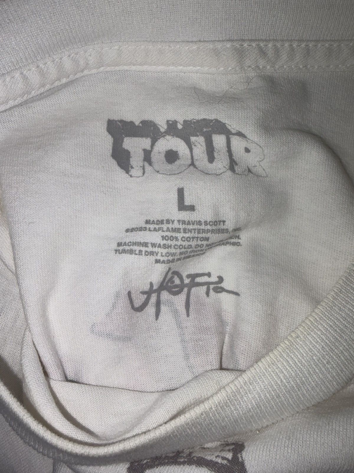 Travis Scott Travis Scott T-shirt Size US L / EU 52-54 / 3 - 7 Thumbnail