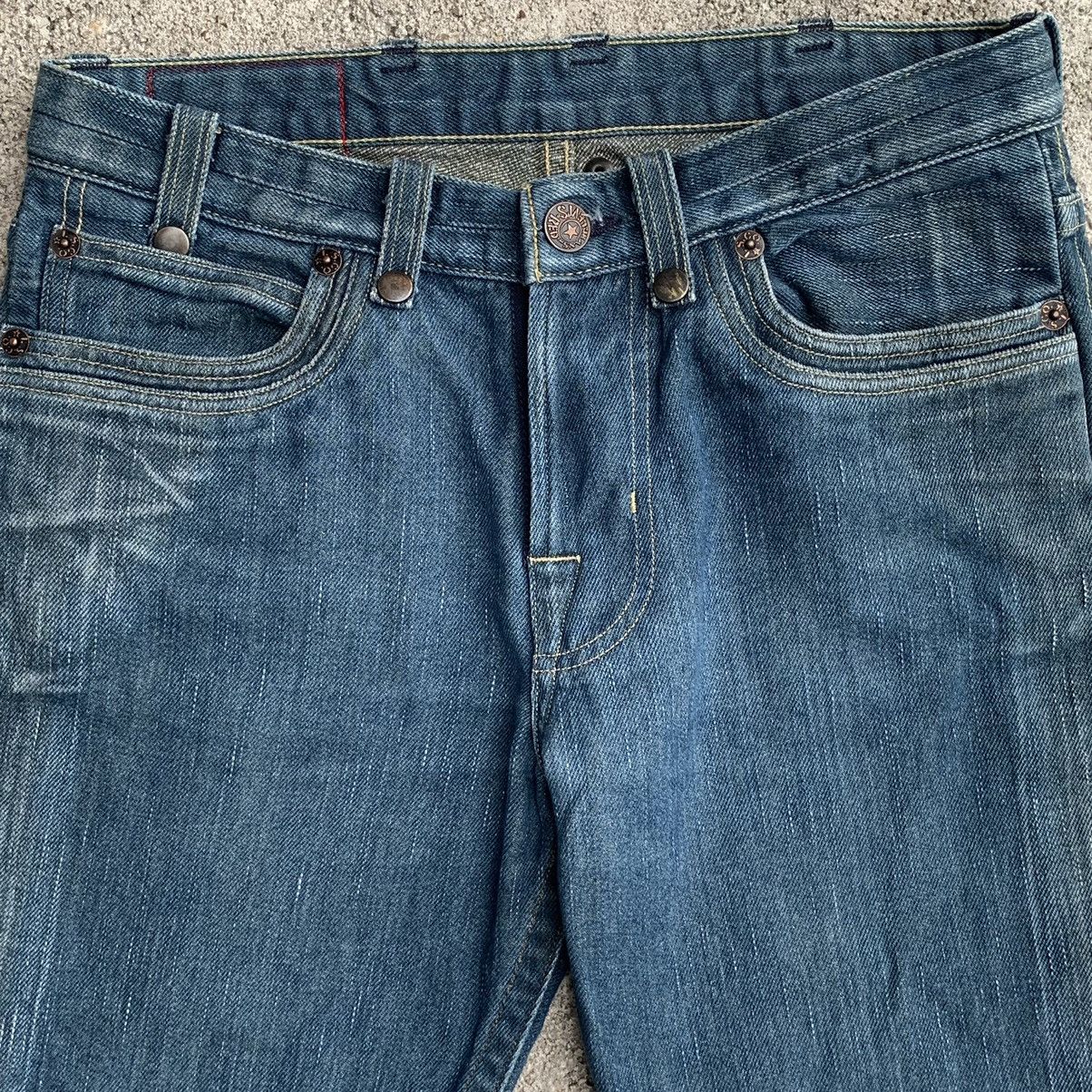 Levi's Vintage Y2K Levis Red CDG Style Thick Denim Jeans W30 Size US 30 / EU 46 - 5 Thumbnail