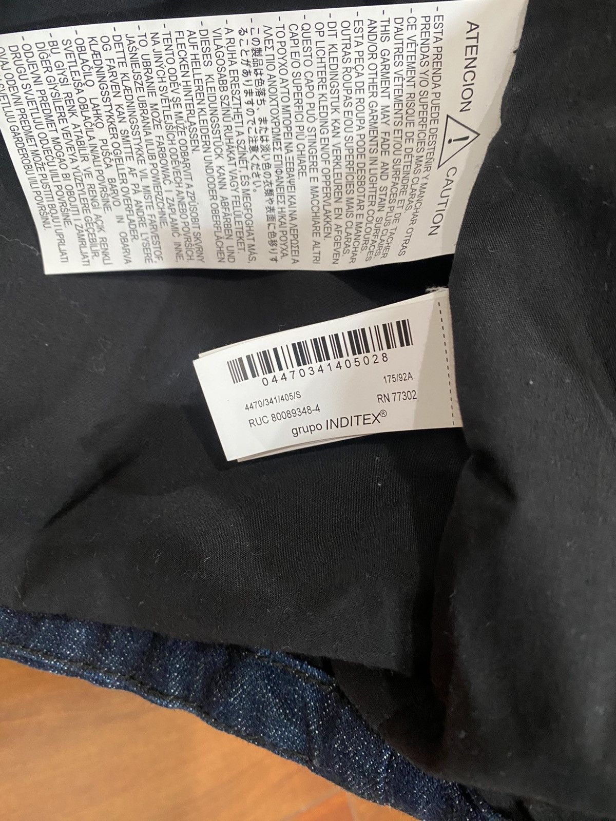 Zara Zara - Men’s Denim Jacket with Fireman Clasp - Small Size US S / EU 44-46 / 1 - 4 Thumbnail