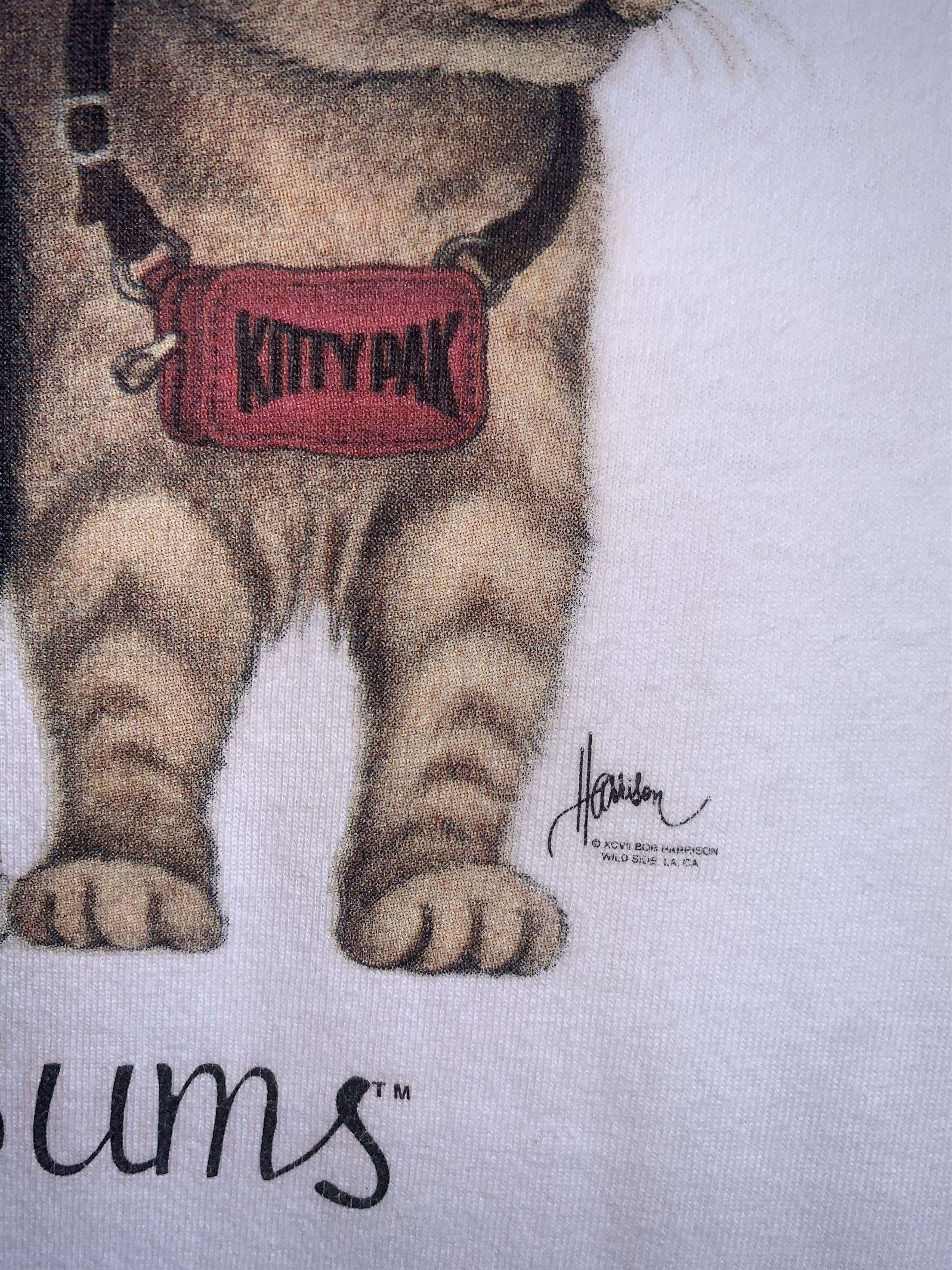 Jerzees Beach Bums Cat T-Shirt Size US L / EU 52-54 / 3 - 3 Thumbnail