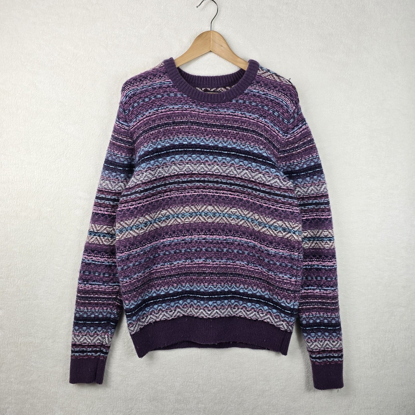 Abercrombie & Fitch Abercrombie & Fitch Y2K Vintage Merino Wool Blend Sweatshirt Size L / US 10 / IT 46 - 2 Thumbnail