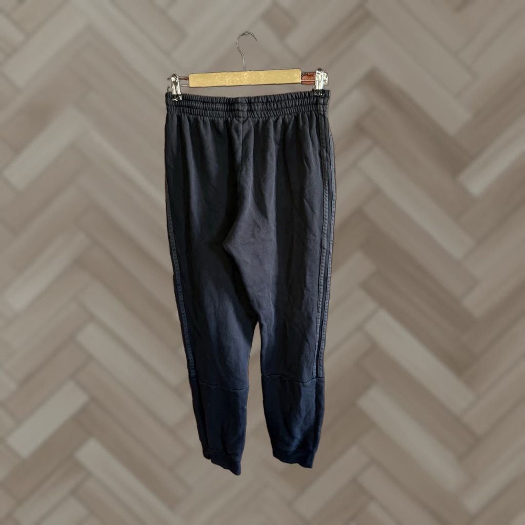 Adidas Adidas Mens Black Jogger Sweatpants Drawstring Size M Athletic Pants Size US 31 - 1 Thumbnail