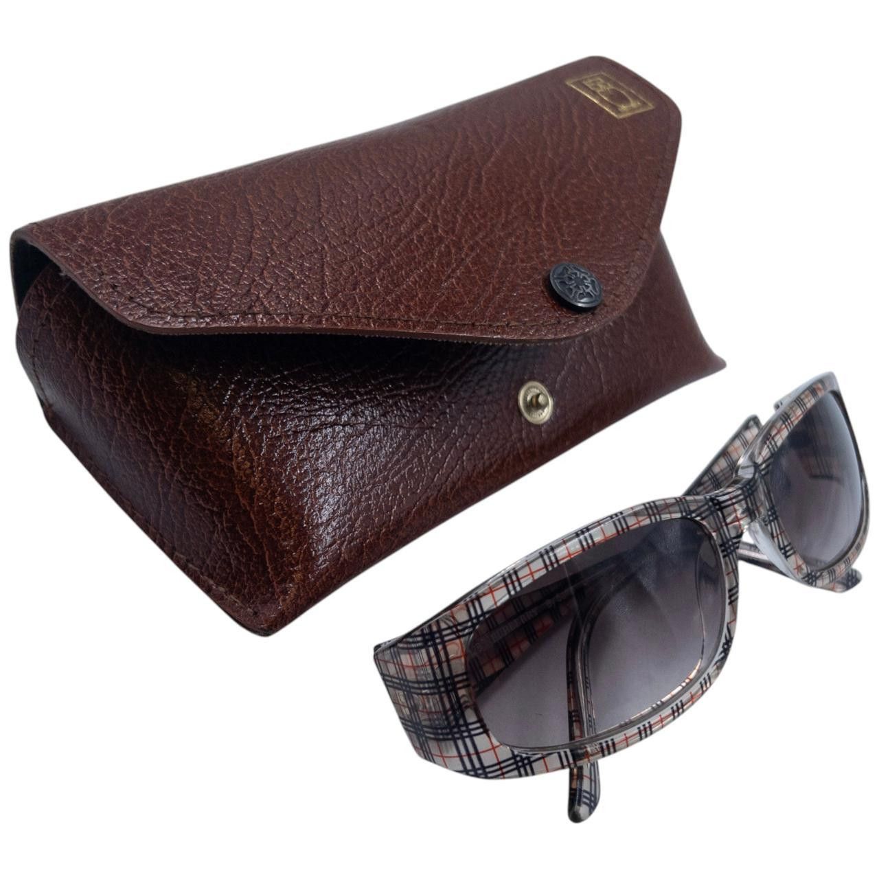 Burberry Vintage Burberry Nova Check Sunglasses Size ONE SIZE - 8 Thumbnail