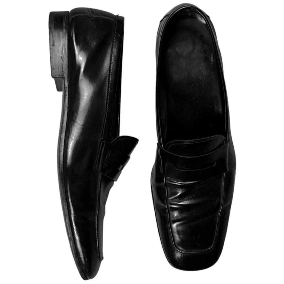 Prada Prada Squared Slip On Penny Loafers Size US 8 / EU 41 - 2 Thumbnail