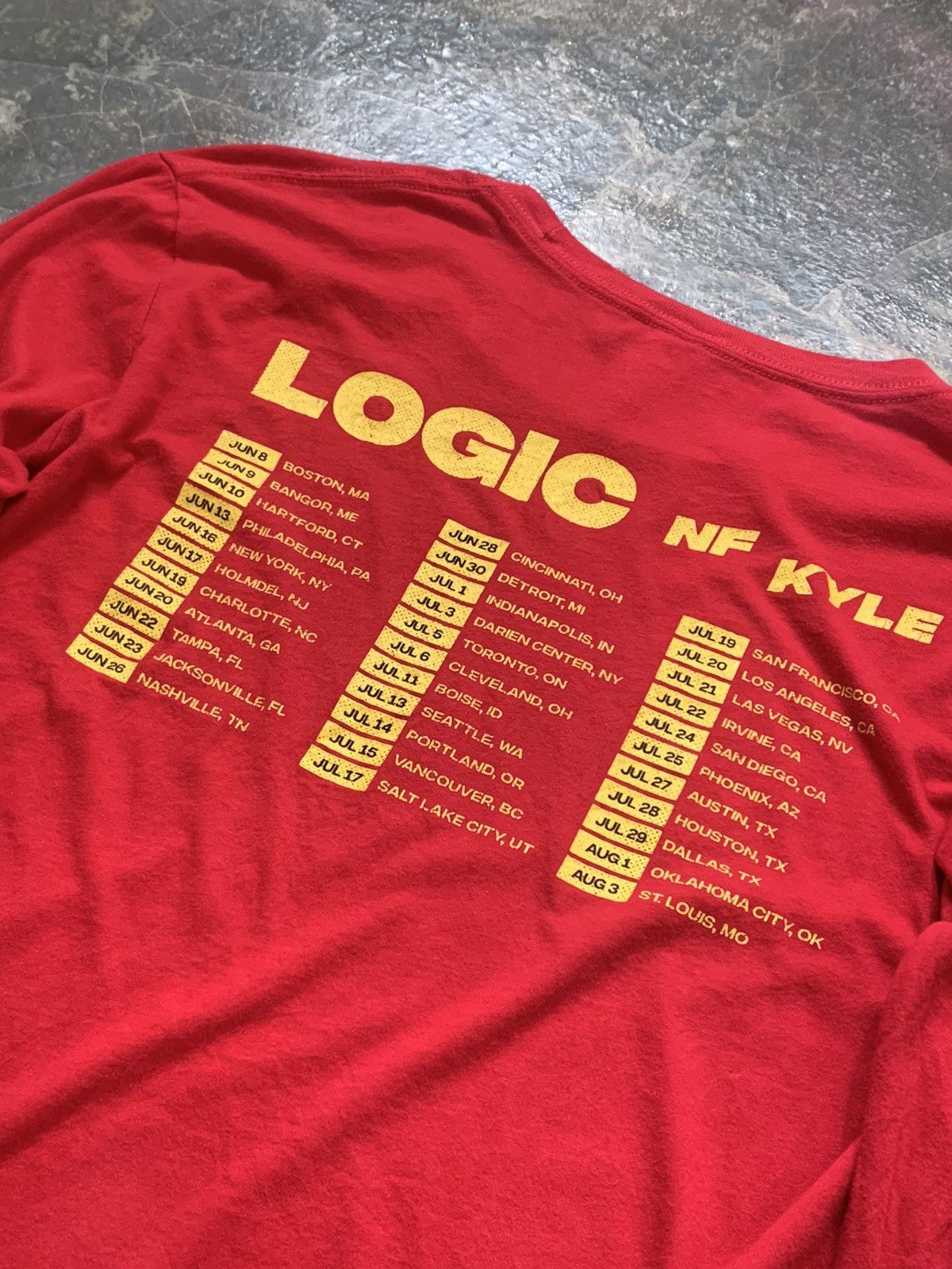 Logic LOGIC VS. EVERYBODY Tour Long Sleeve Size US XL / EU 56 / 4 - 5 Thumbnail