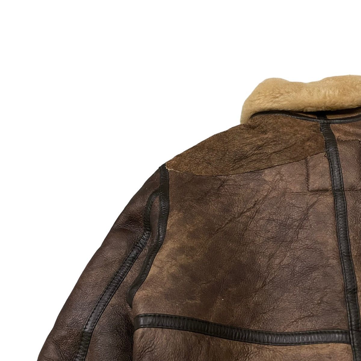 Harley Davidson Vintage Harley Davidson Sheepskin B3 Leather Jacket Size US M / EU 48-50 / 2 - 18 Thumbnail