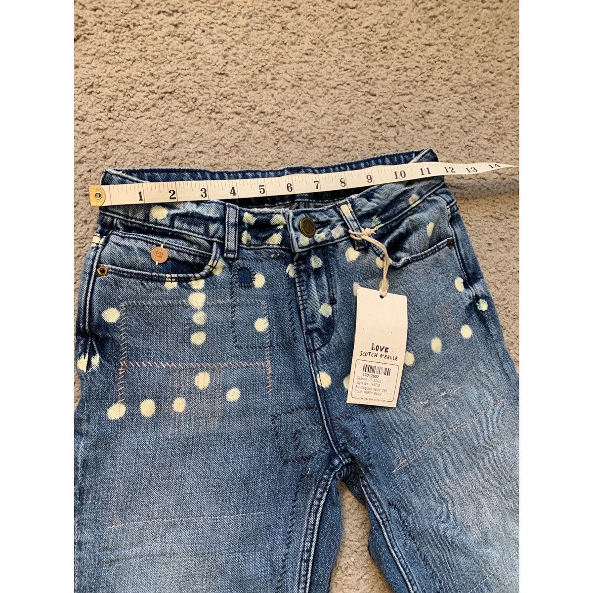 Scotch & Soda SCOTCH AND SODA GIRLS DISTRESSED BOY FRIEND FIT JEANS Size 24" / US 00 / IT 34 - 22 Thumbnail