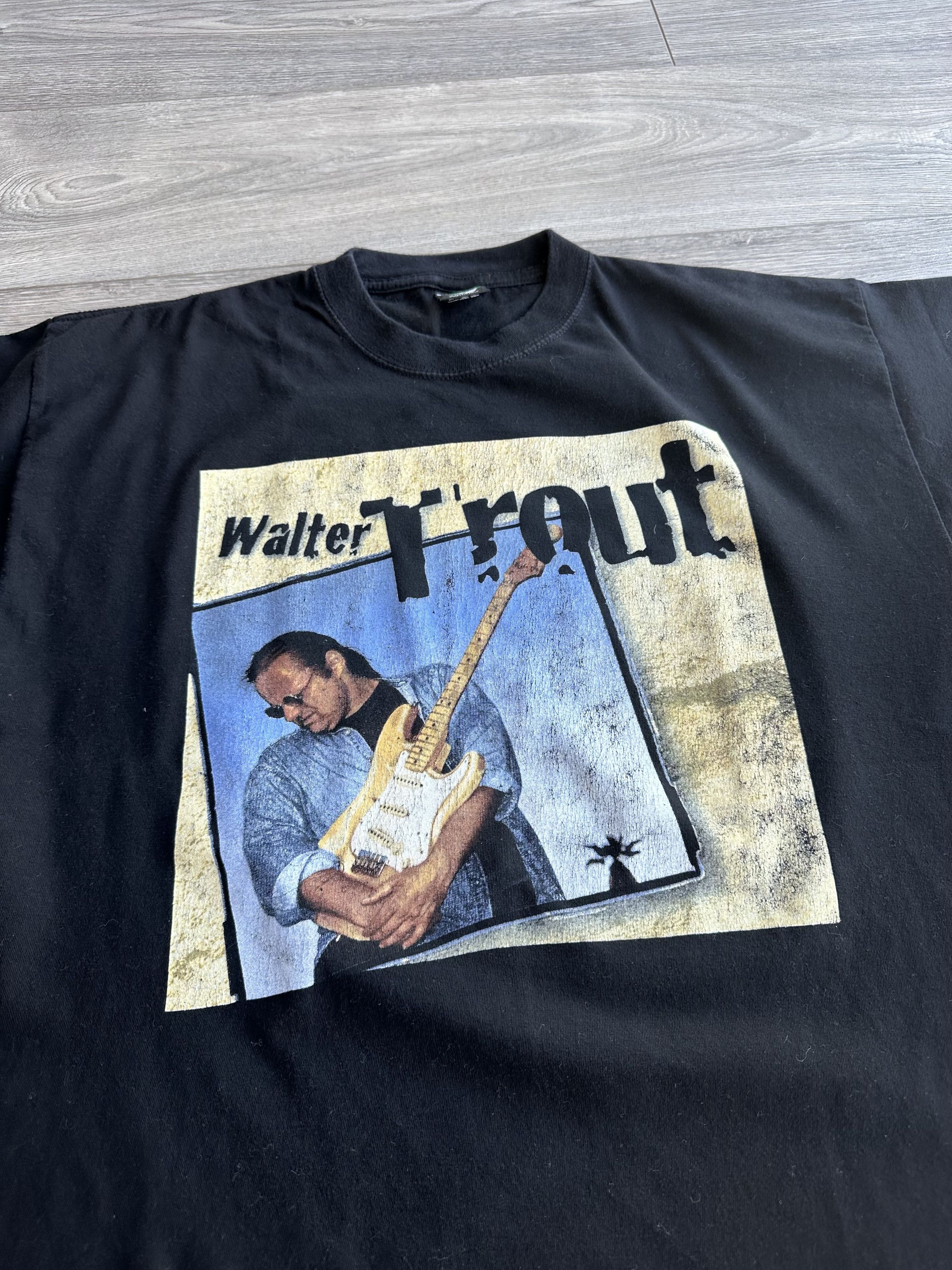 Band Tees × Vintage Walter Trout band t shirt 1998 tour Size US XL / EU 56 / 4 - 2 Thumbnail