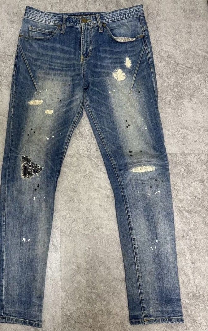 Number (N)ine Distressed Jeans Size US 31 - 1 Thumbnail