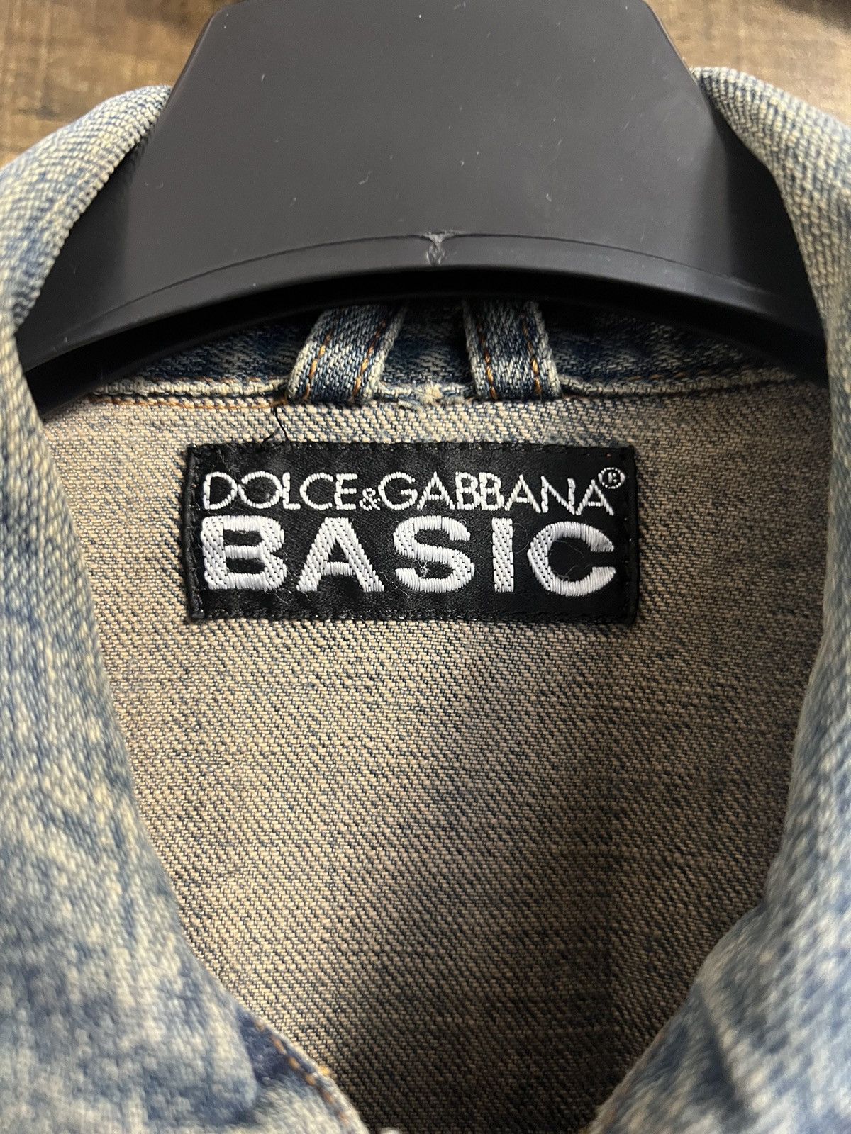 Dolce & Gabbana DOLCE & GABBANA Basic Denim Mens Bomber Jacket Size US S / EU 44-46 / 1 - 15 Thumbnail