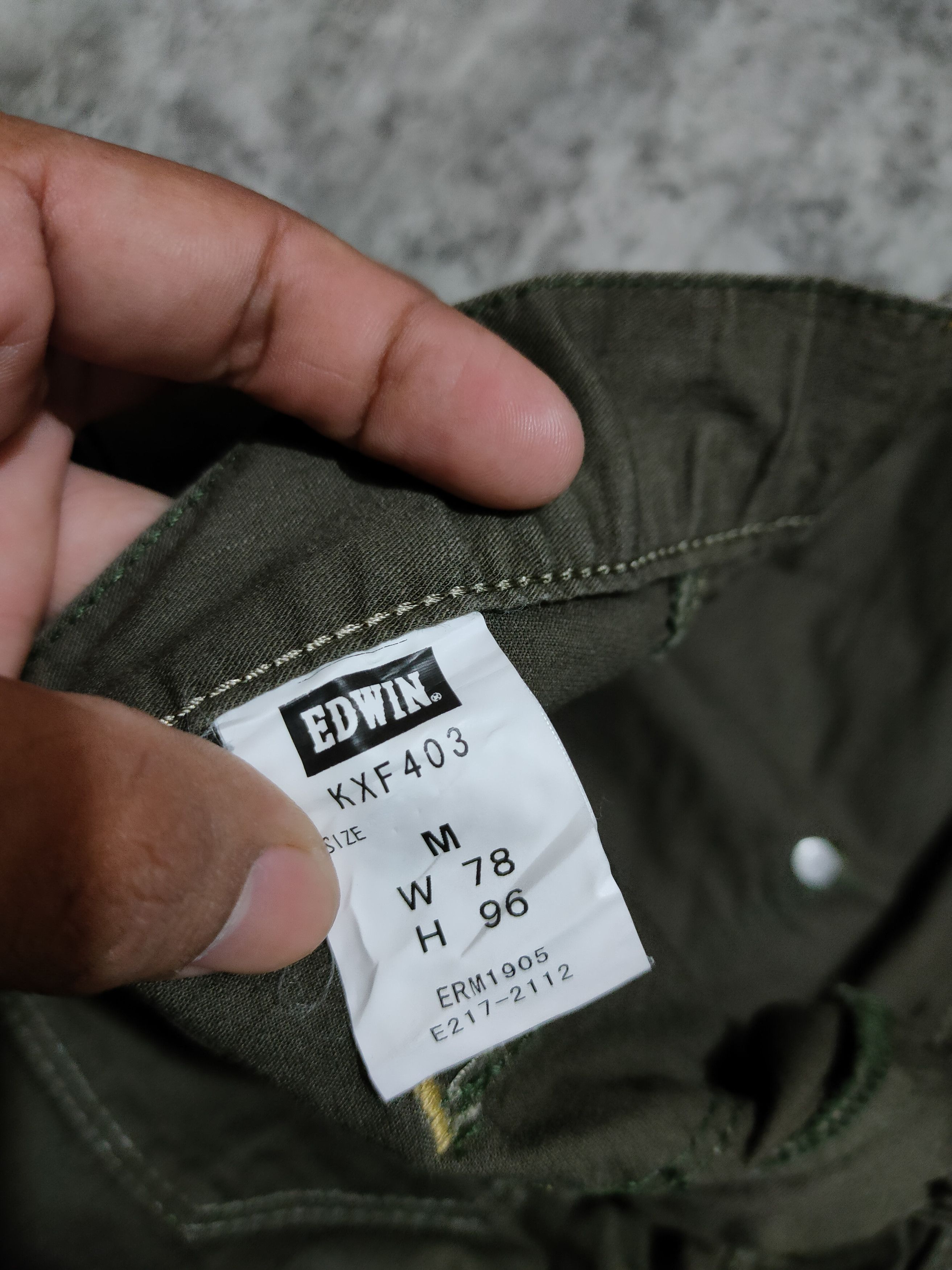 Edwin × Hysteric Glamour × If Six Was Nine Edwin XV-Function Bukle Pans Size US 32 / EU 48 - 14 Thumbnail