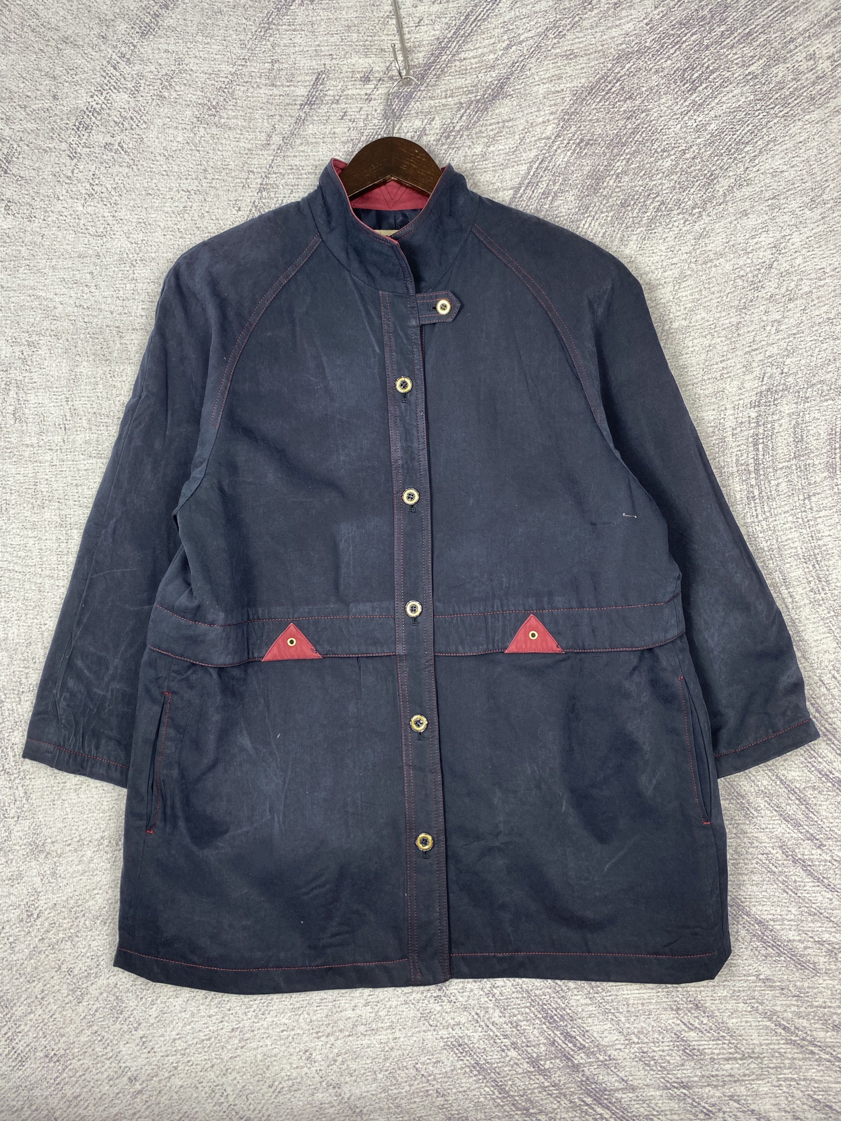 Japanese Brand Vintage Japanese Pajaporo Canvas Chore Jacket Blue Overcoat Size US L / EU 52-54 / 3 - 1 Thumbnail
