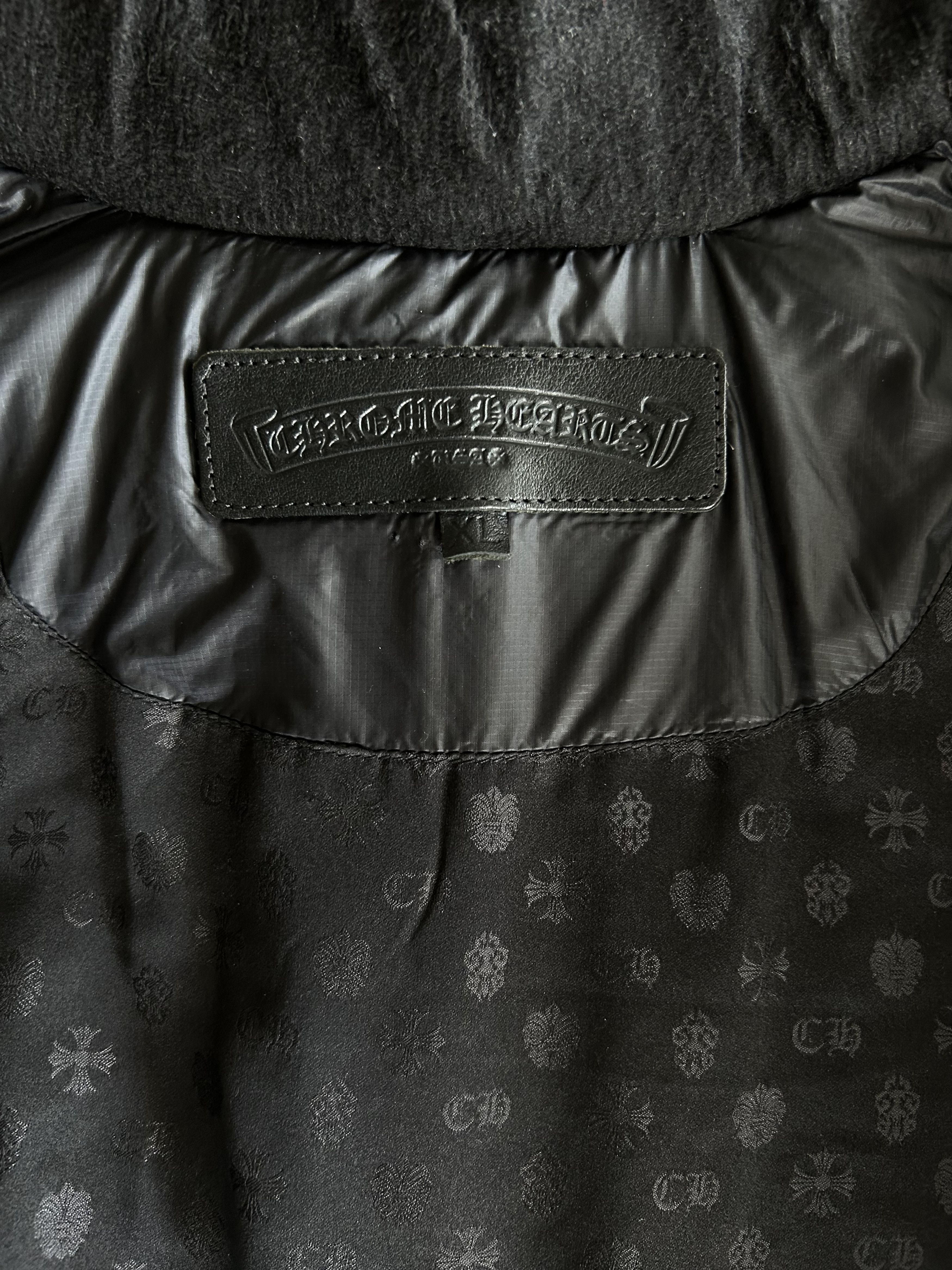 Chrome Hearts Chrome Hearts Black Parka Puffer Jacket Size US XL / EU 56 / 4 - 3 Thumbnail