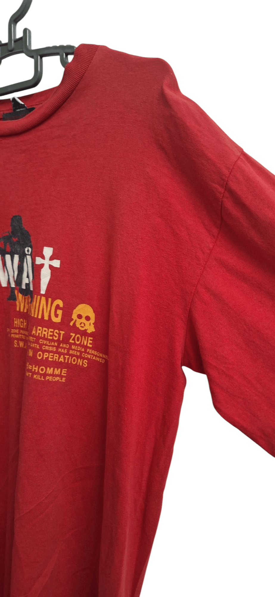 20471120 291295 Homme SWAT Warning People Dont Kill People Longsleeve Size US L / EU 52-54 / 3 - 6 Thumbnail
