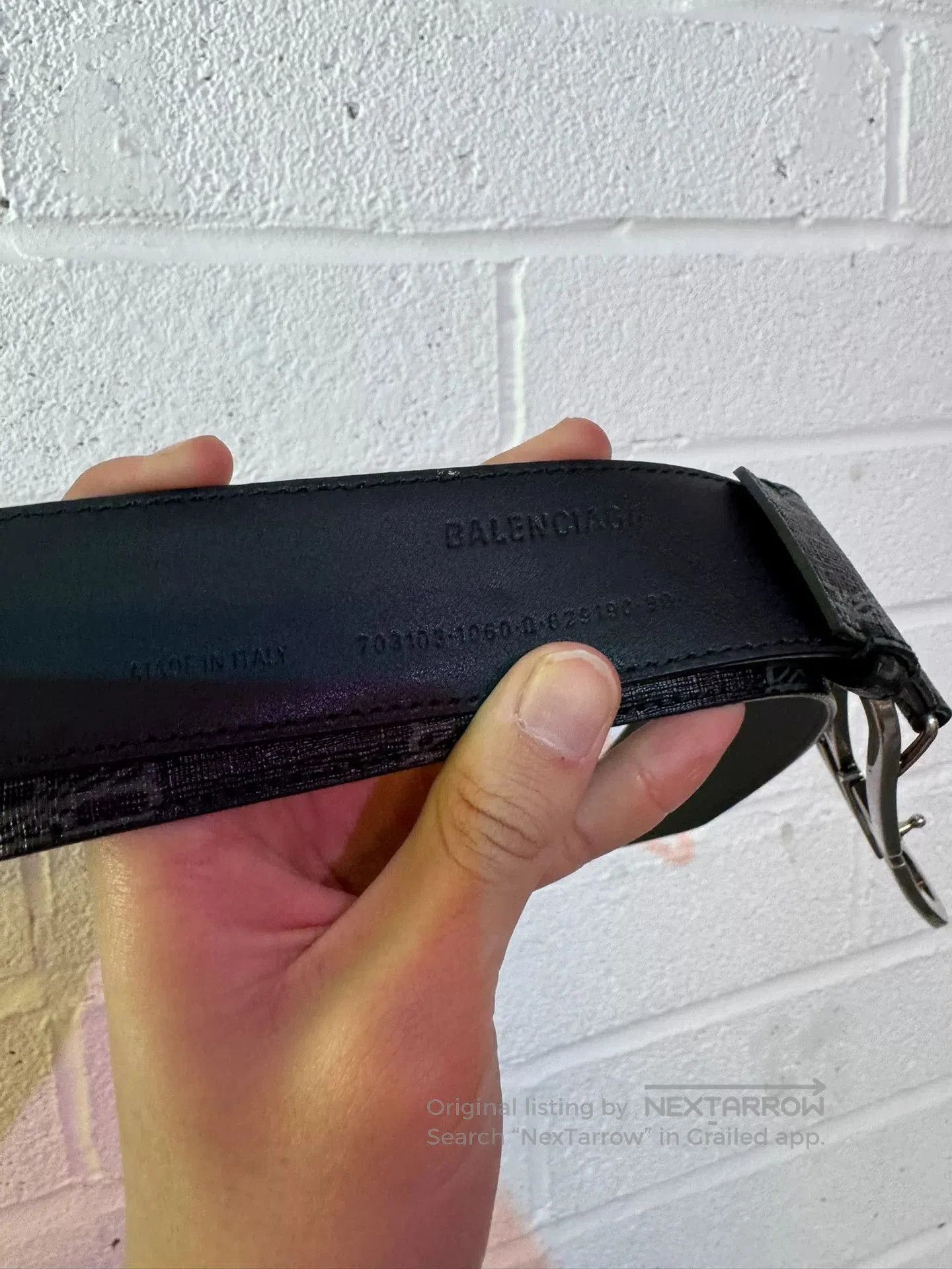 Balenciaga Balenciaga Signature Double B Belt. Size ONE SIZE - 3 Thumbnail