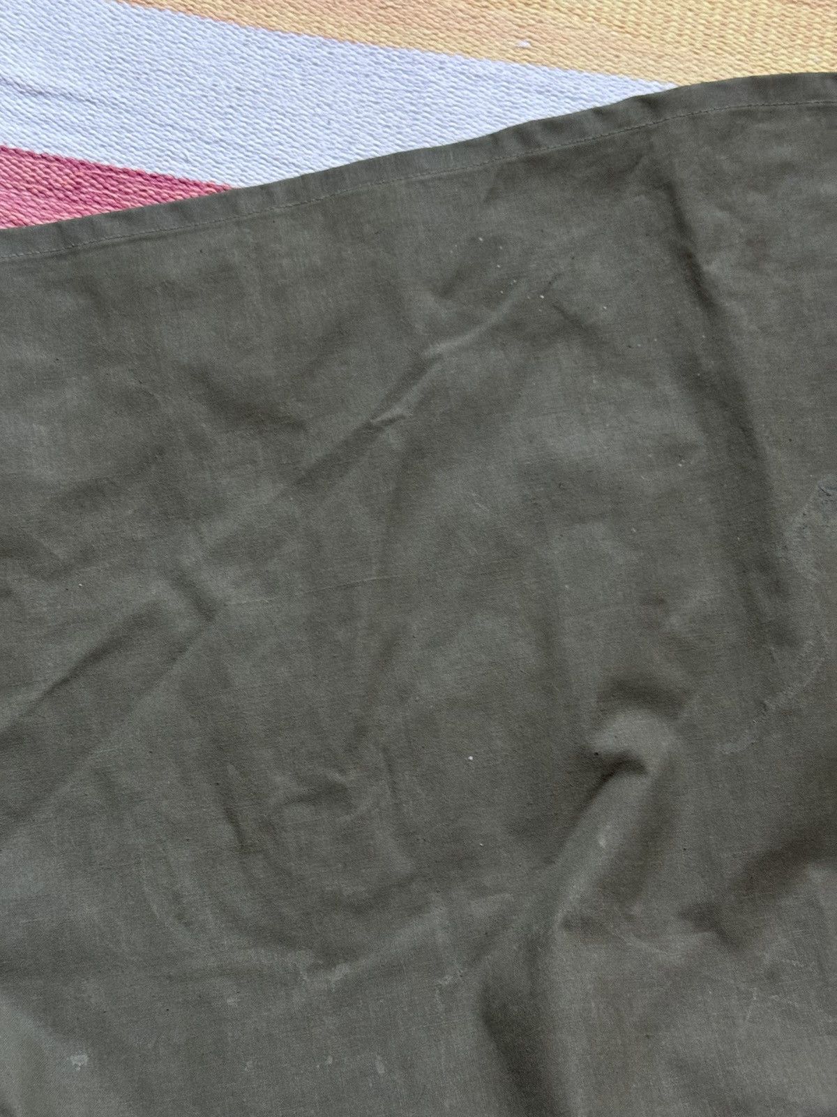 Vintage Vintage 50’s 1955 US Army Waterproof Gore-Tex Clothing Bag Size ONE SIZE - 3 Thumbnail
