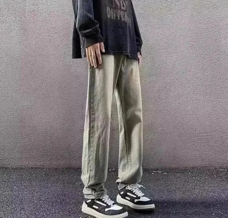 Japanese Brand Retro straight leg loose fitting jeans Size US 32 / EU 48 - 1 Thumbnail