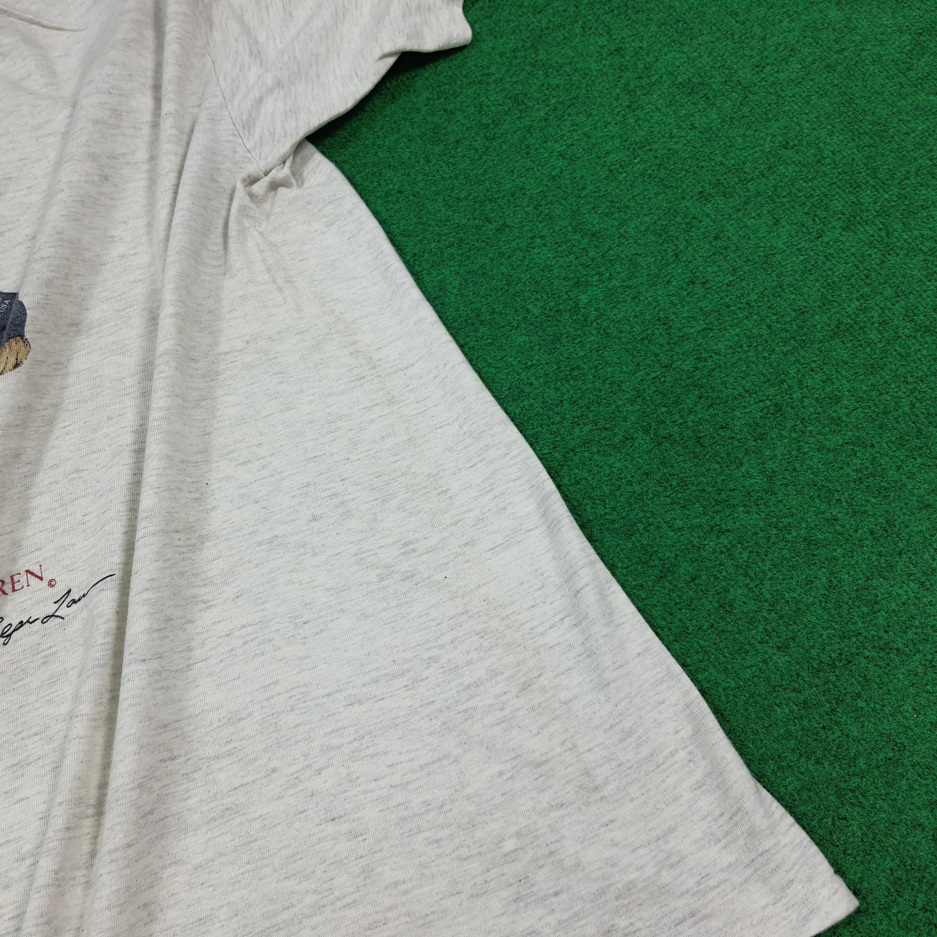 Polo Ralph Lauren Vintage Polo Bear by Ralph Lauren Graphic Tshirt C299N11 Size US L / EU 52-54 / 3 - 10 Thumbnail