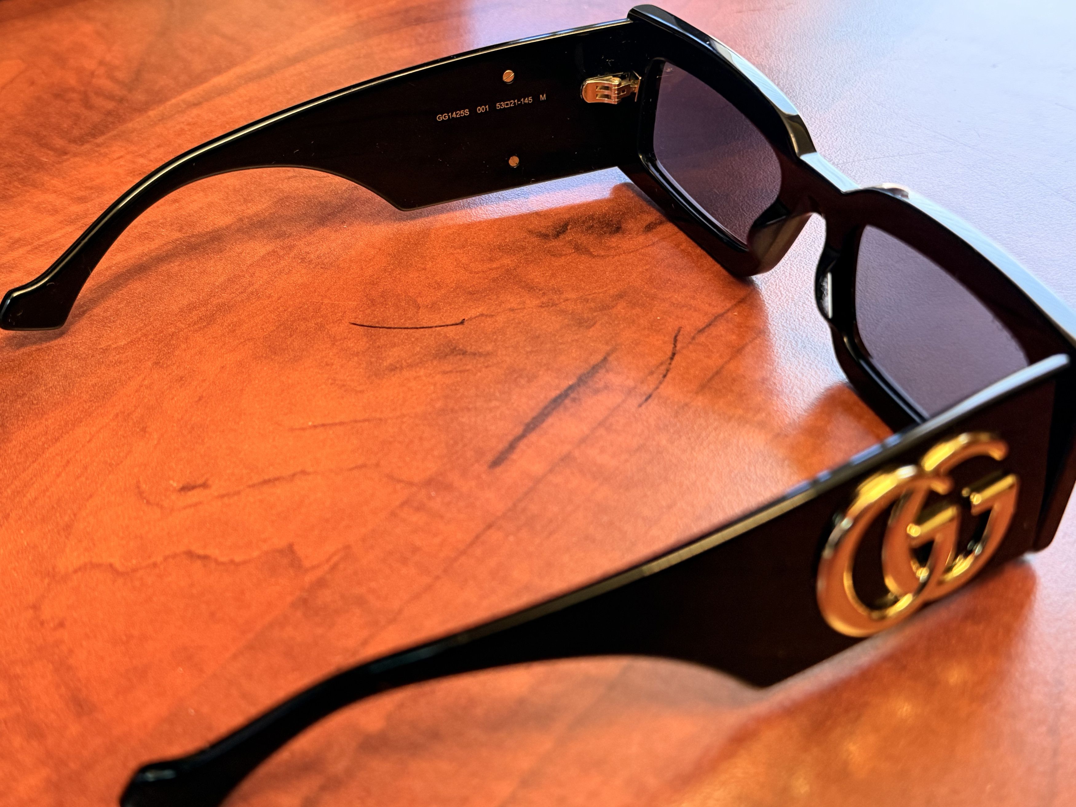Gucci Authentic Gucci Generation 53MM Rectangular Sunglasses Size ONE SIZE - 3 Thumbnail