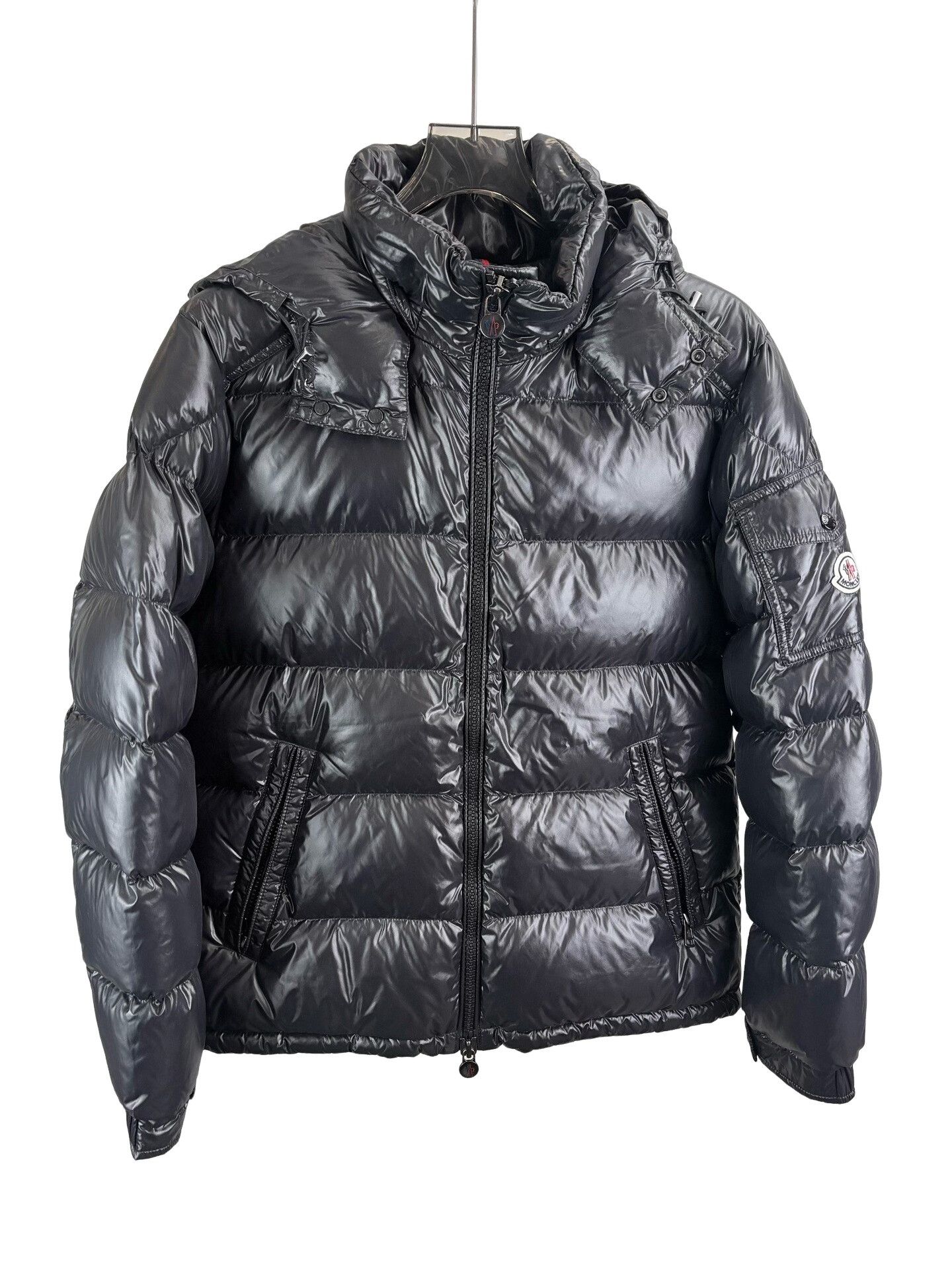 Moncler Moncler Black Maya Down Jacket Size 3 Size US L / EU 52-54 / 3 - 1 Thumbnail