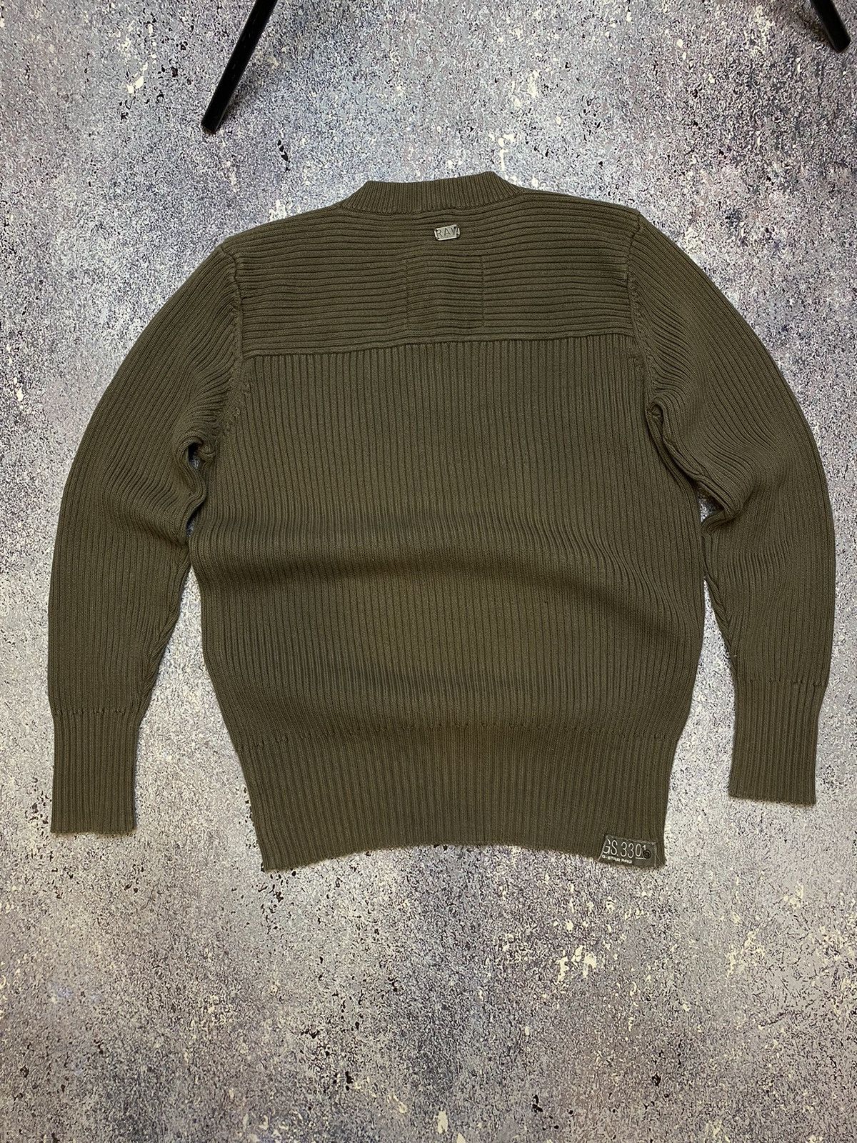 G-Star × Japanese Brand 💥AVANT GARDE G STAR RAW KNIT SWEATER Size US L / EU 52-54 / 3 - 11 Thumbnail