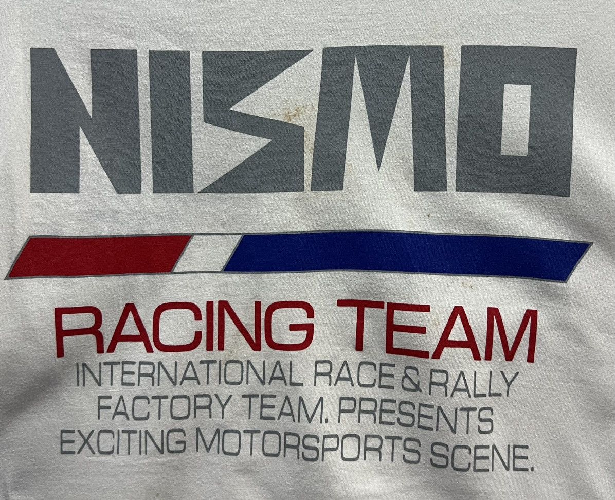Vintage VINTAGE NISMO INTERNATIONAL RACING TEAM SHIRT Size US M / EU 48-50 / 2 - 3 Thumbnail