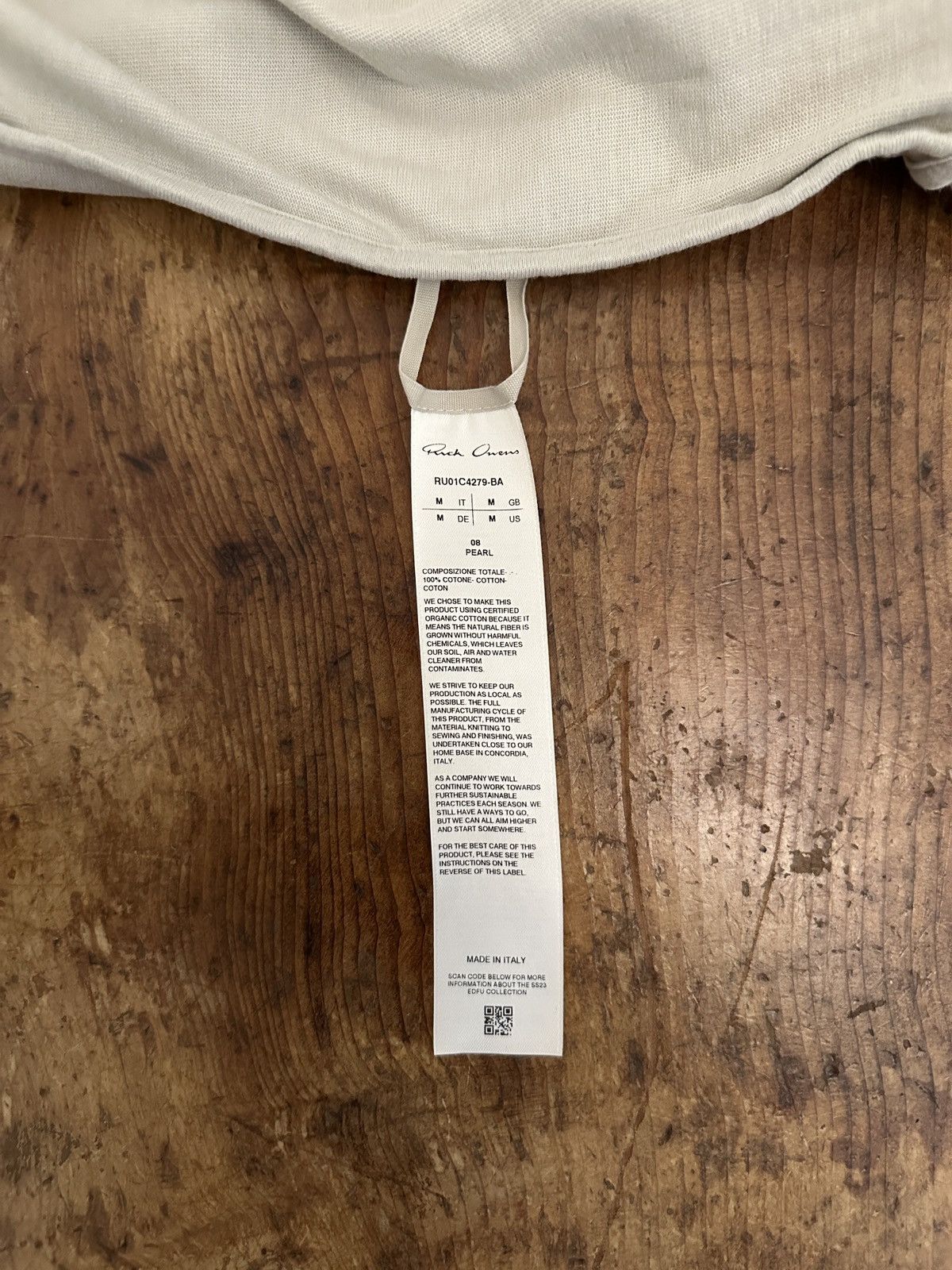 Rick Owens Rick Owens Geth Sweatshirt Pearl Size US M / EU 48-50 / 2 - 4 Thumbnail