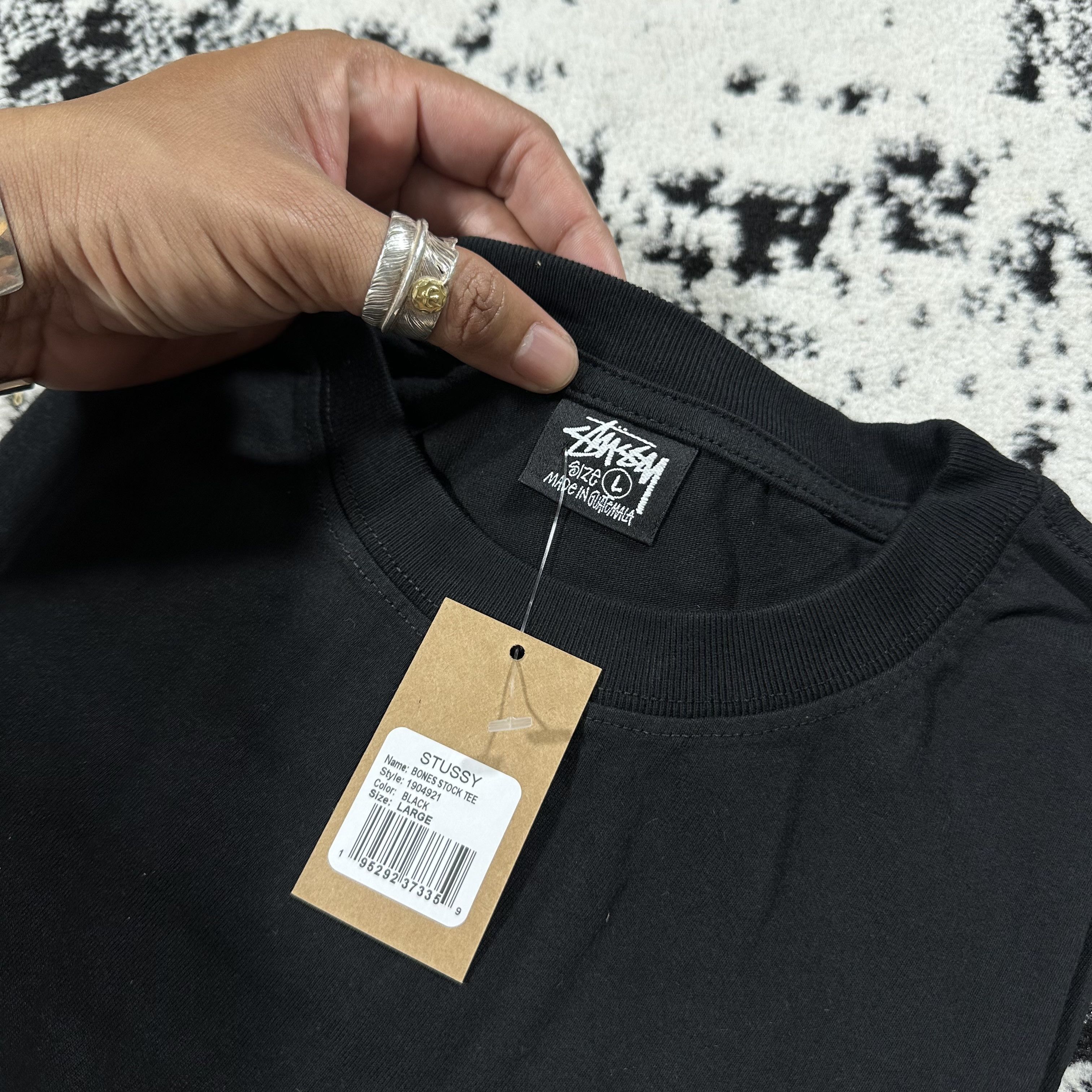 Stussy STUSSY BONES STOCK TEE - LARGE Size US L / EU 52-54 / 3 - 3 Thumbnail