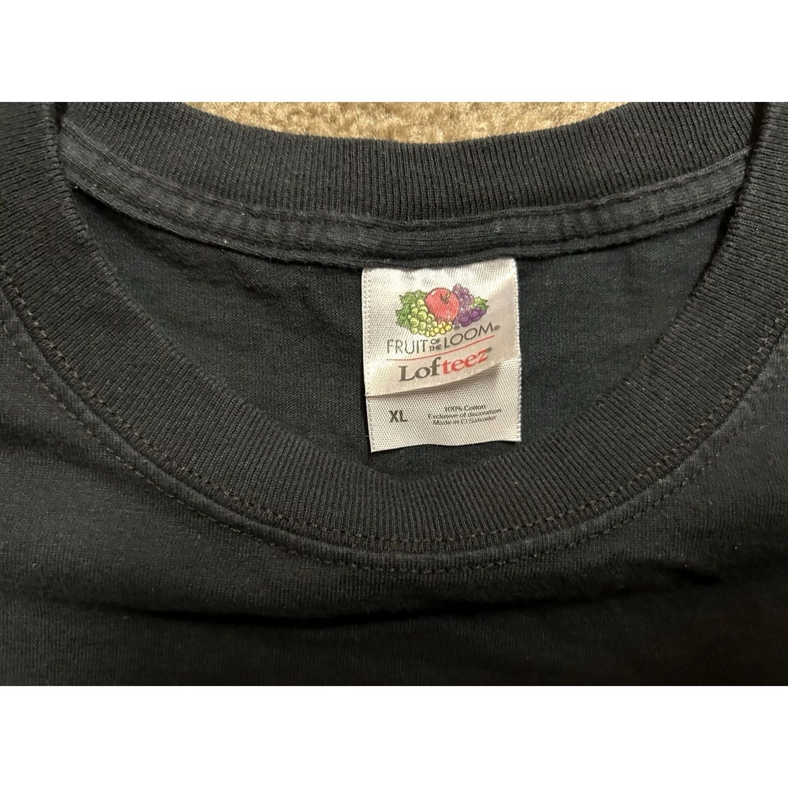 Vintage VINTAGE Rare Saturn The Great Ring System Men’s XL T-Shirt Double-Sided Planets Shirt Mens XL Black 90s Space Theme Size US XL / EU 56 / 4 - 5 Thumbnail