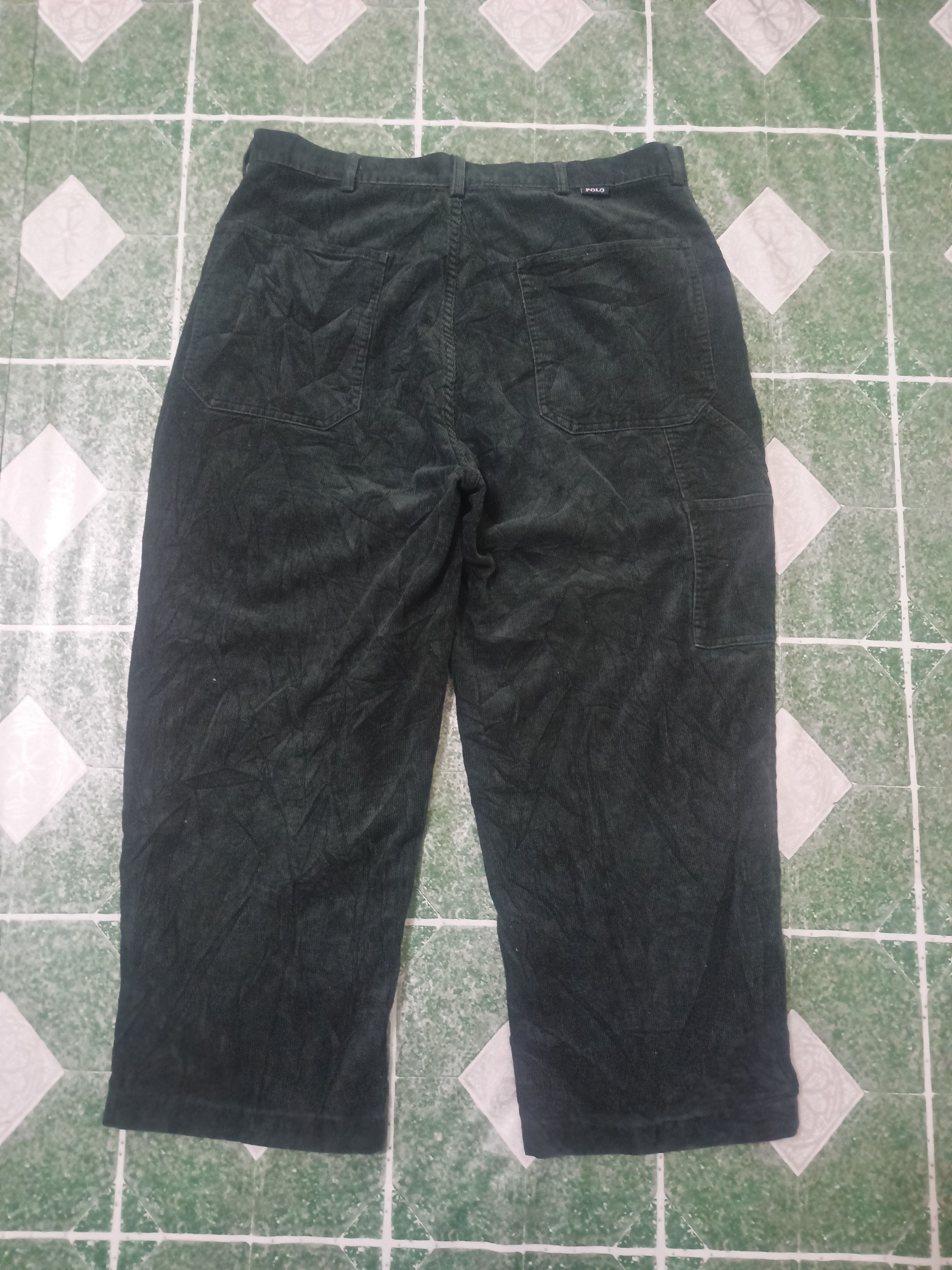 Polo Ralph Lauren Baggy Style Corduroy Polo ralph lauren workwear Pants Size US 35 - 6 Thumbnail