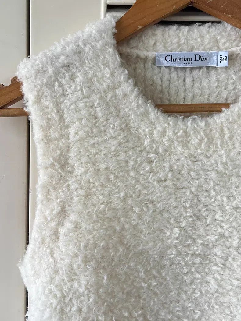 Dior Dior Lamb's wool vest Size XS / US 0-2 / IT 36-38 - 4 Thumbnail