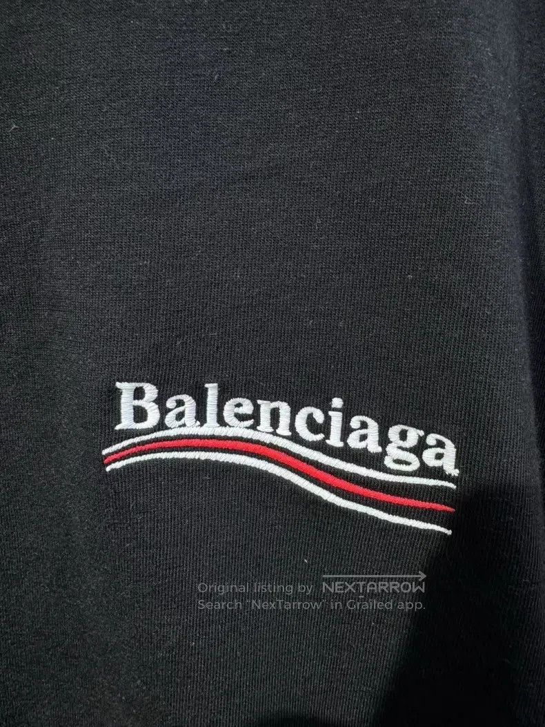 Balenciaga Balenciaga Black print cola short sleeve Size US S / EU 44-46 / 1 - 3 Thumbnail