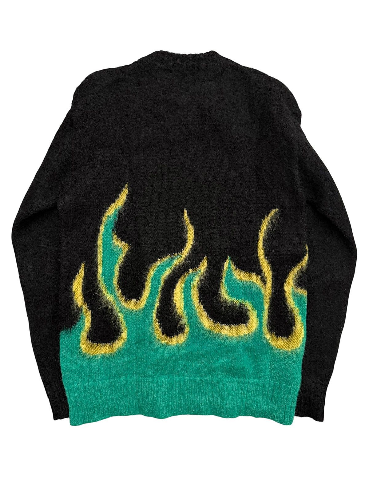 Prada RARE 2018 Mohair Flame Sweater Size US S / EU 44-46 / 1 - 2 Thumbnail