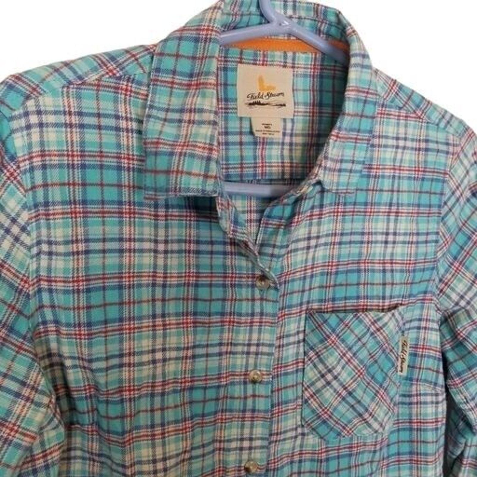 Field & Stream Field & Stream Womens Flannel Shirt Plaid Sz M Gorpcore Size US M / EU 48-50 / 2 - 5 Thumbnail