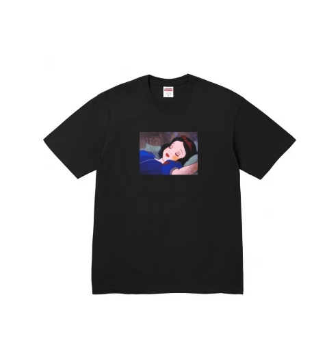 Supreme Supreme Snow White Tee Black Size XL | Grailed
