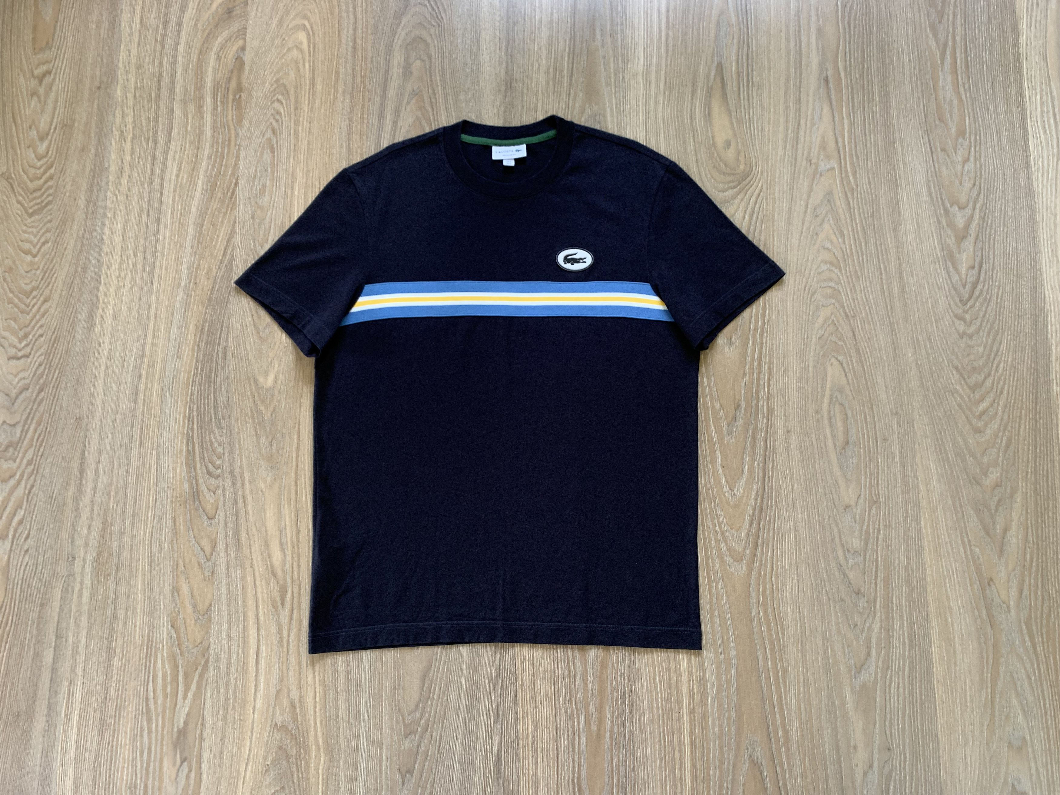 Lacoste × Vintage Lacoste Regular Fit Logo T Shirt Size US L / EU 52-54 / 3 - 1 Thumbnail