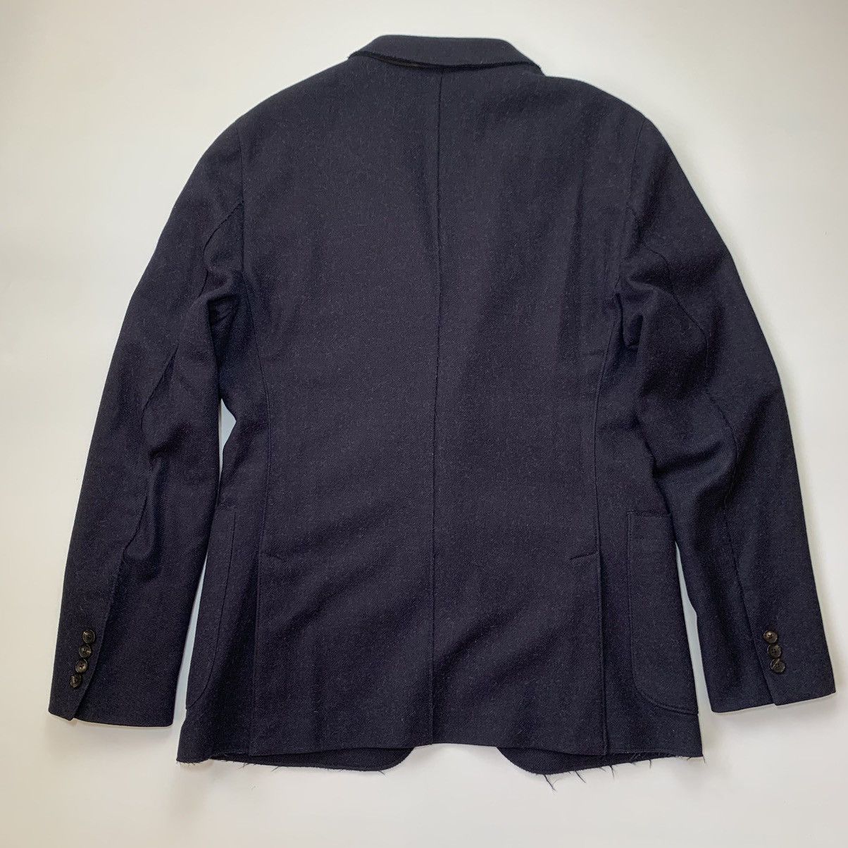 Ermenegildo Zegna Ermenegildo Zegna Trofeo Tweed Blazer Lana Wool Size 52L - 10 Thumbnail