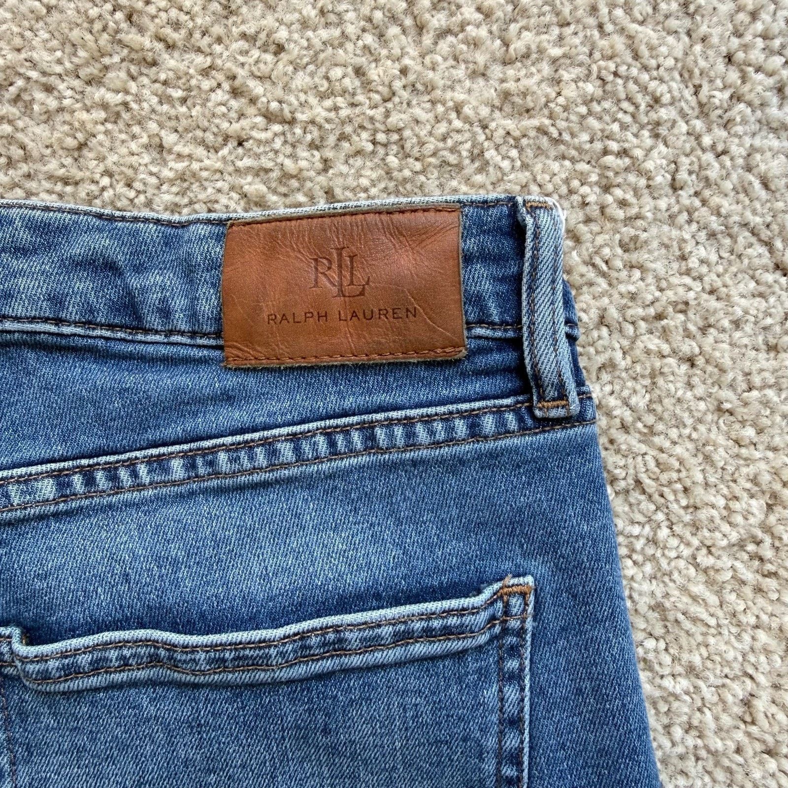 Lauren Ralph Lauren Lauren Ralph Lauren Jeans 10 High Rise Straight Leg Size 32" / US 10 / IT 46 - 8 Thumbnail