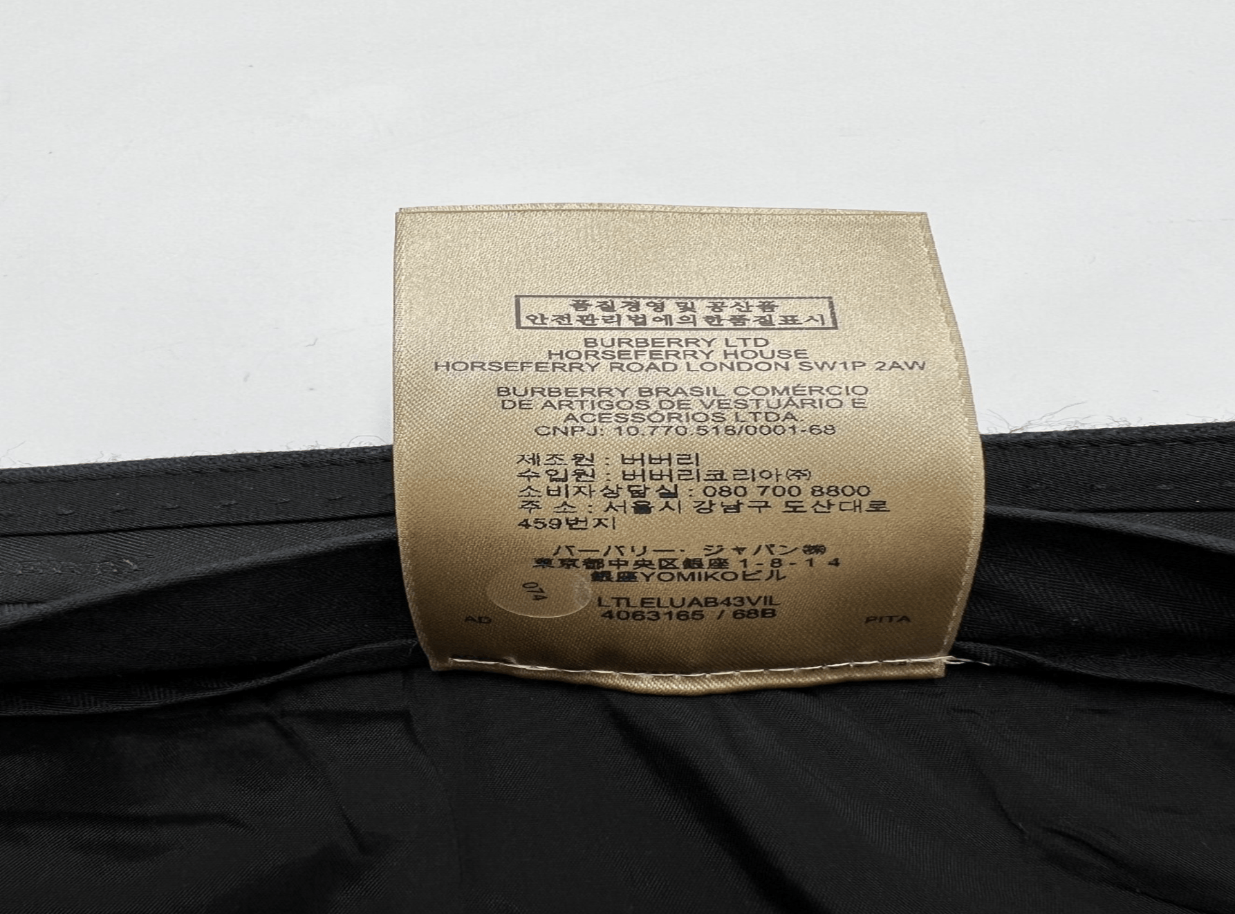 Burberry Burberry London 100% Wool Hanover Pants – Women’s Size US:4 Size 27" / US 4 / IT 40 - 13 Thumbnail