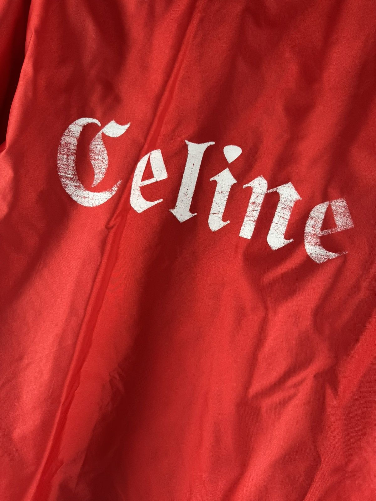 Celine Celine nylon button up windbreaker jacket Size US M / EU 48-50 / 2 - 3 Thumbnail