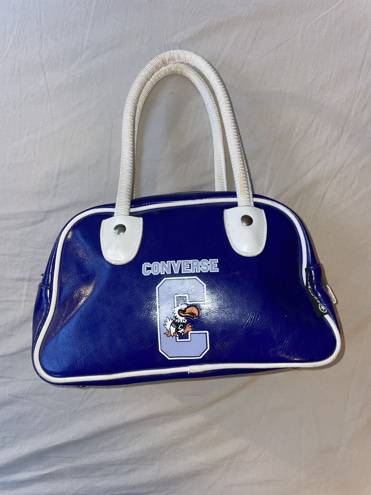 Converse Rare Vintage Converse Varsity Bag| 100% PVC| 2000s Y2K Style Size ONE SIZE - 3 Thumbnail