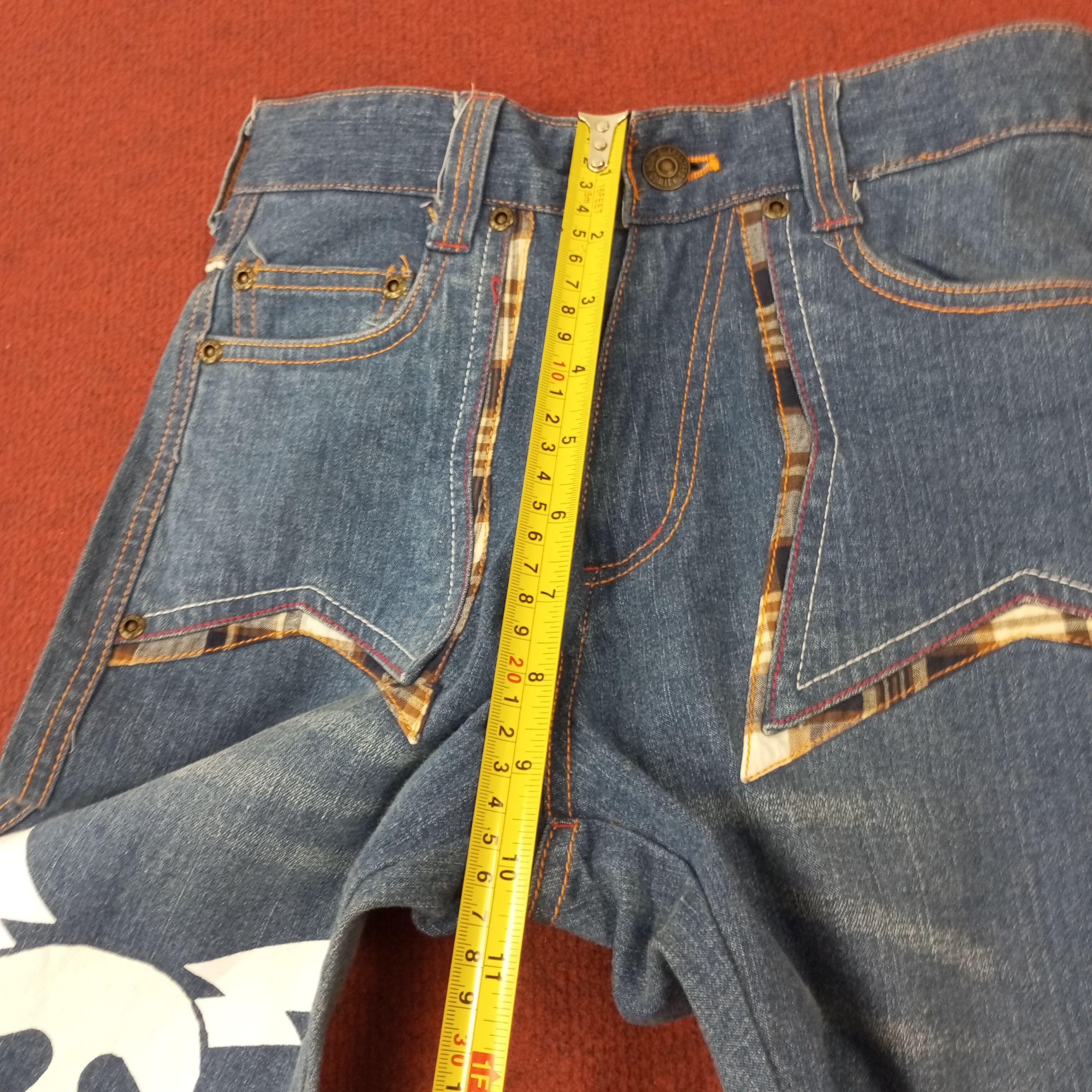 Vintage Skulls XYZ Streetwear Style Jeans c217n12 Size US 26 / EU 42 - 8 Thumbnail
