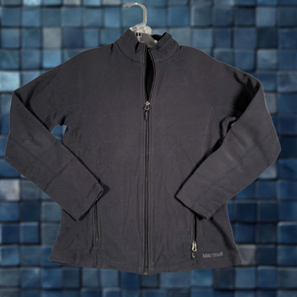 Marmot Marmot Jacket Womens Medium Black Fleece Full Zip Pockets Hiking Outdoor Size M / US 6-8 / IT 42-44 - 1 Thumbnail
