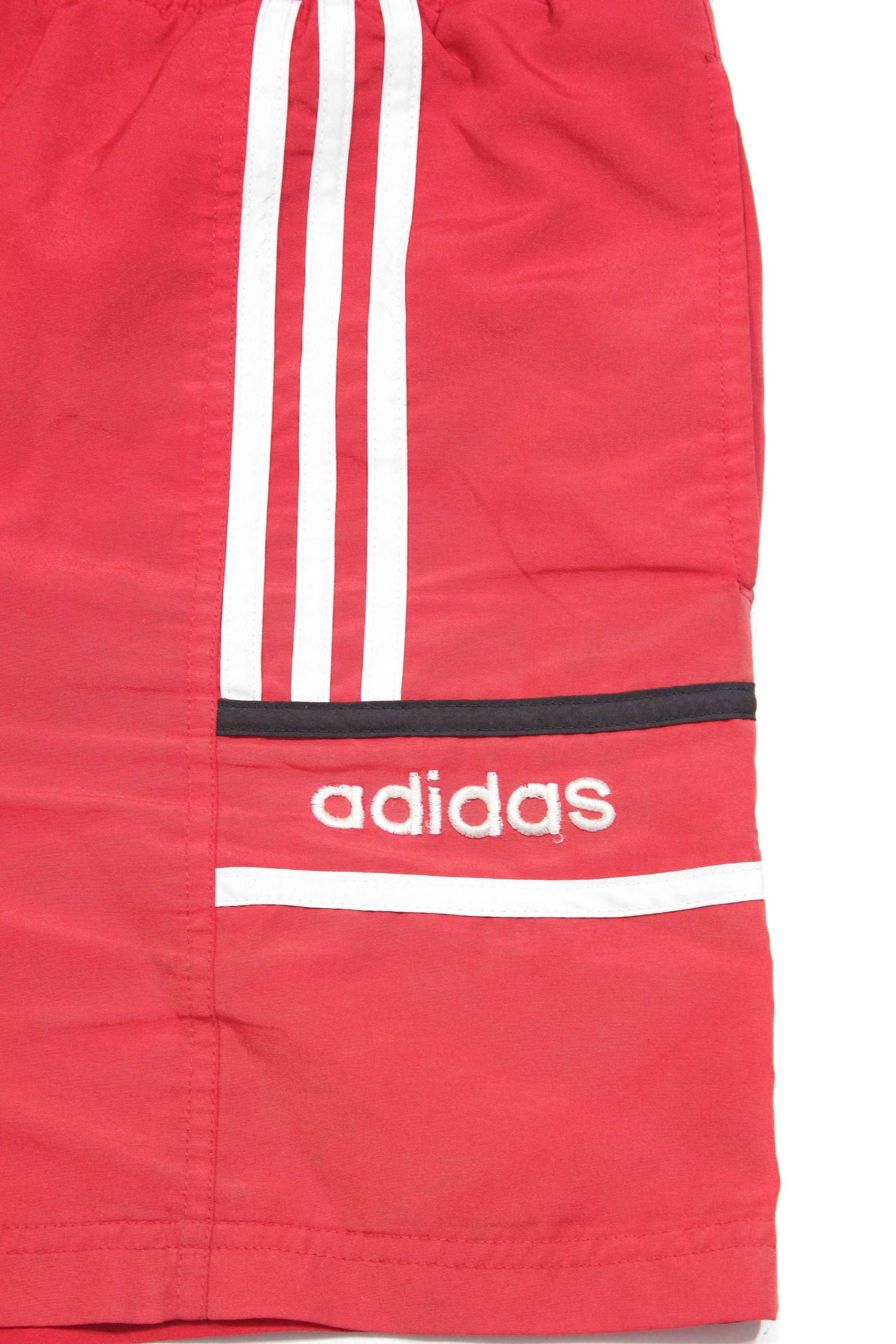 Adidas 90S Logo 3 Stripes Swim Shorts Size US 34 / EU 50 - 5 Thumbnail