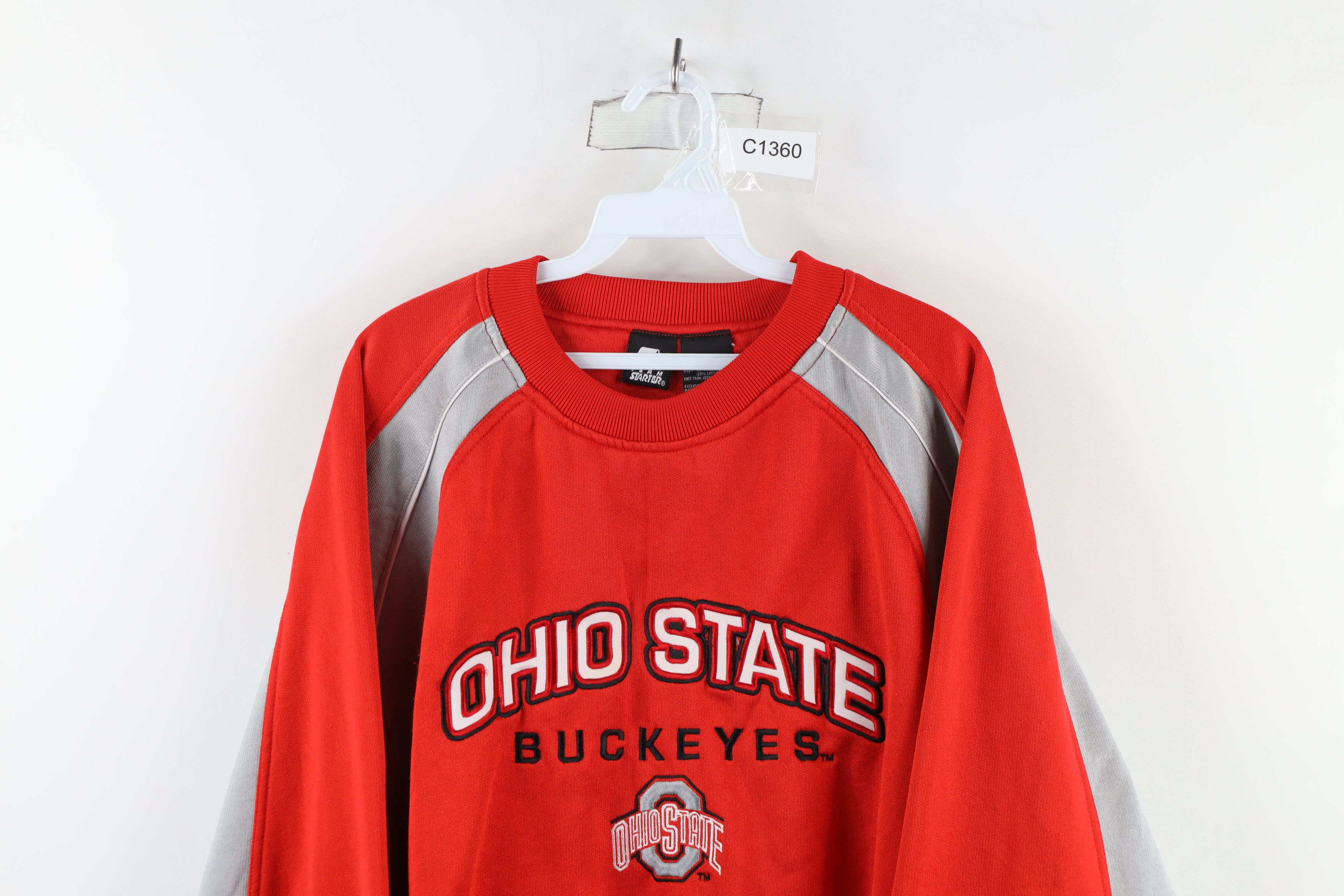 Starter × Vintage Vintage 90s Starter Heavyweight State University Sweatshirt Size US XL / EU 56 / 4 - 2 Thumbnail