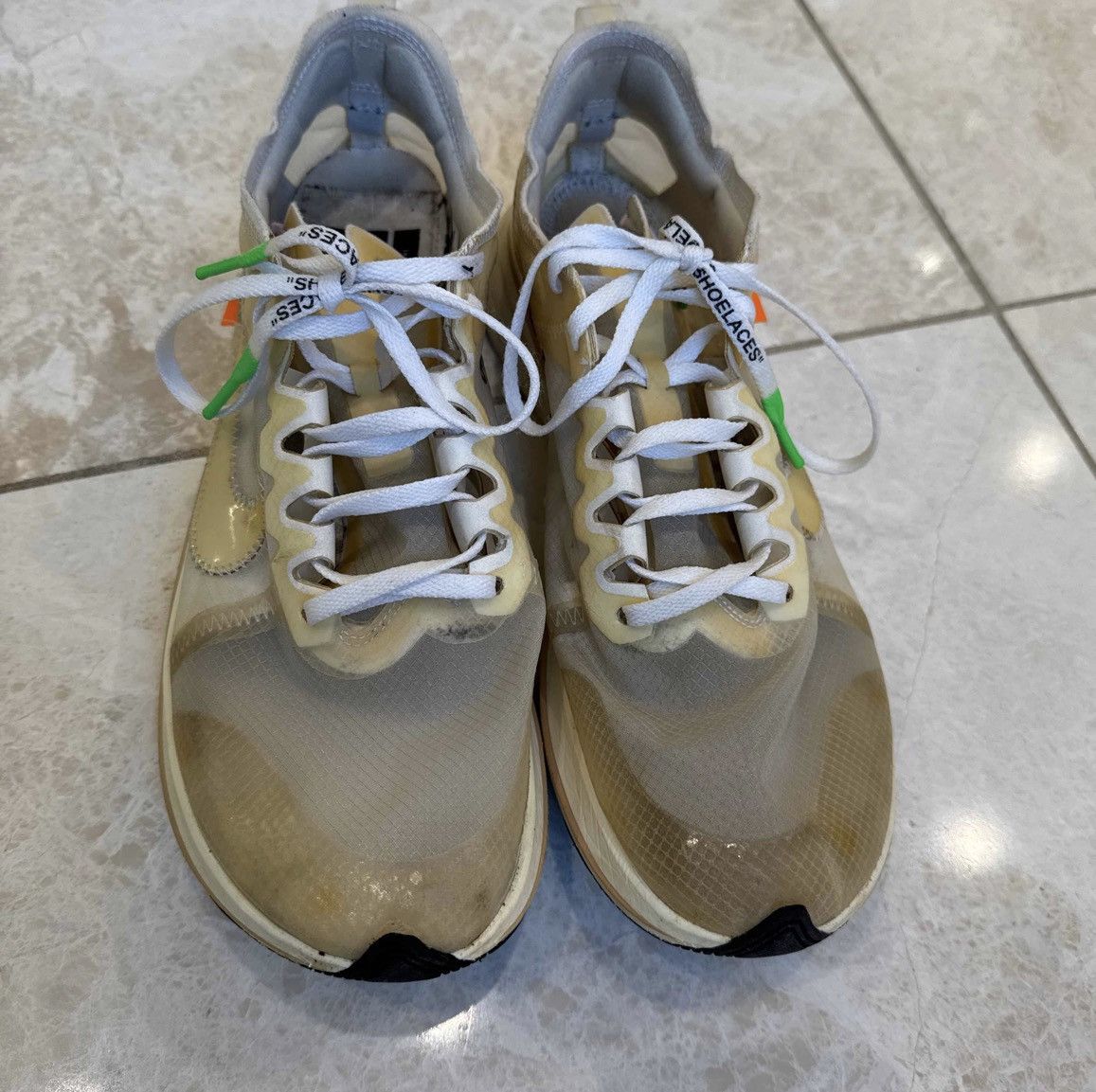 Nike × Off-White Off White x Nike Zoom Fly SP 'The Ten' Size US 11.5 / EU 44-45 - 3 Thumbnail
