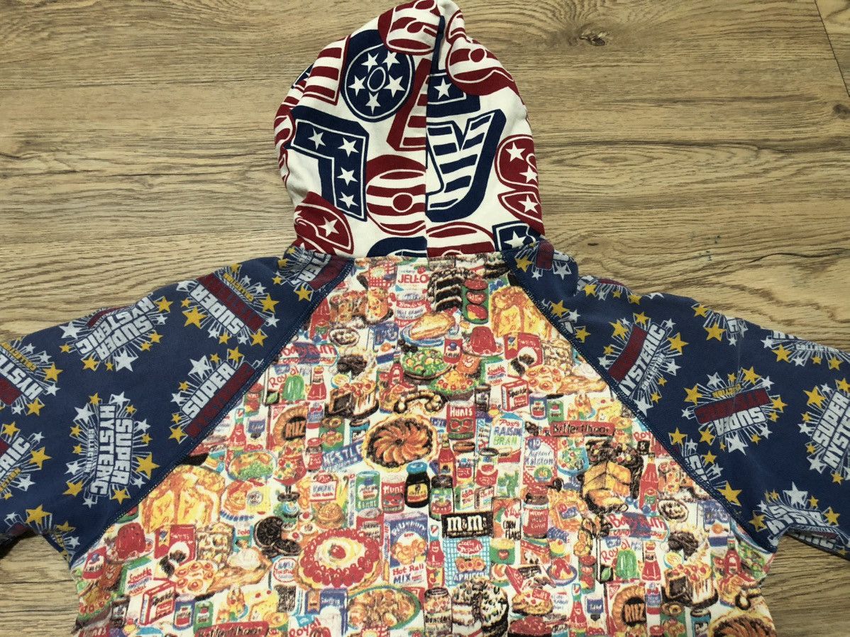 Hysteric Glamour Vintage Super Hysteric Glamour overprinted hoodie Size M / US 6-8 / IT 42-44 - 12 Thumbnail