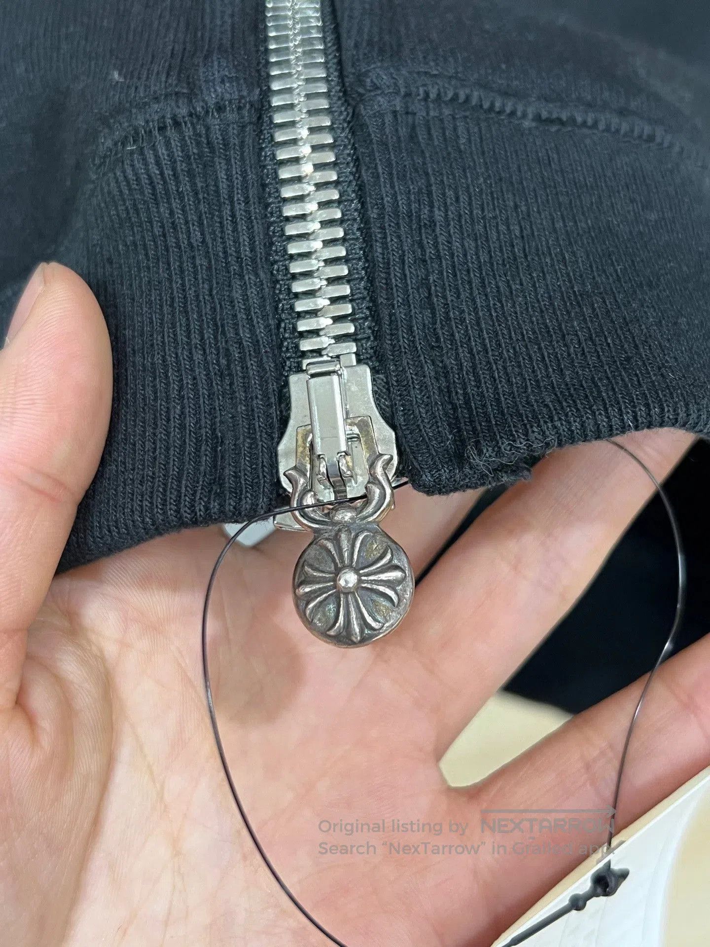 Chrome Hearts Chrome Hearts Sanskrit Patch Zip-Up Hoodie. Size US L / EU 52-54 / 3 - 4 Thumbnail